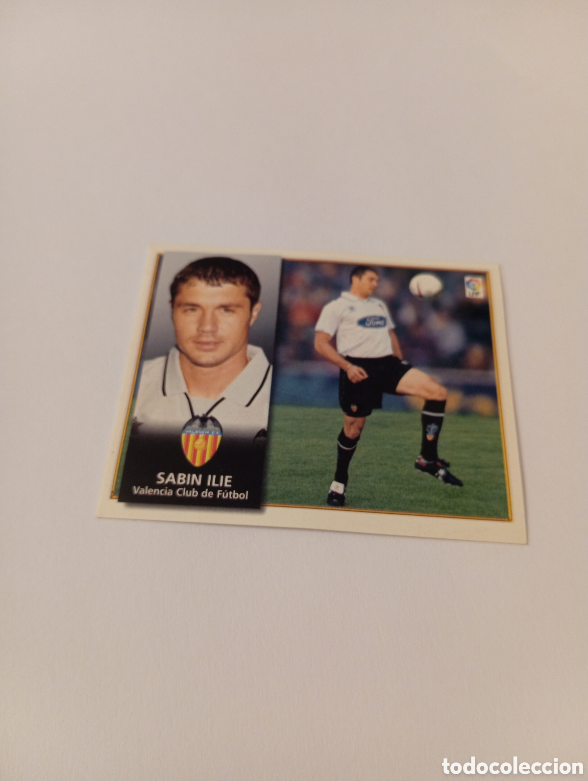 Cromos de F&uacute;tbol: FICHAJE 9 SABIN ILIE Liga Este 1998 1999 NUEVO SIN PEGAR 98 99