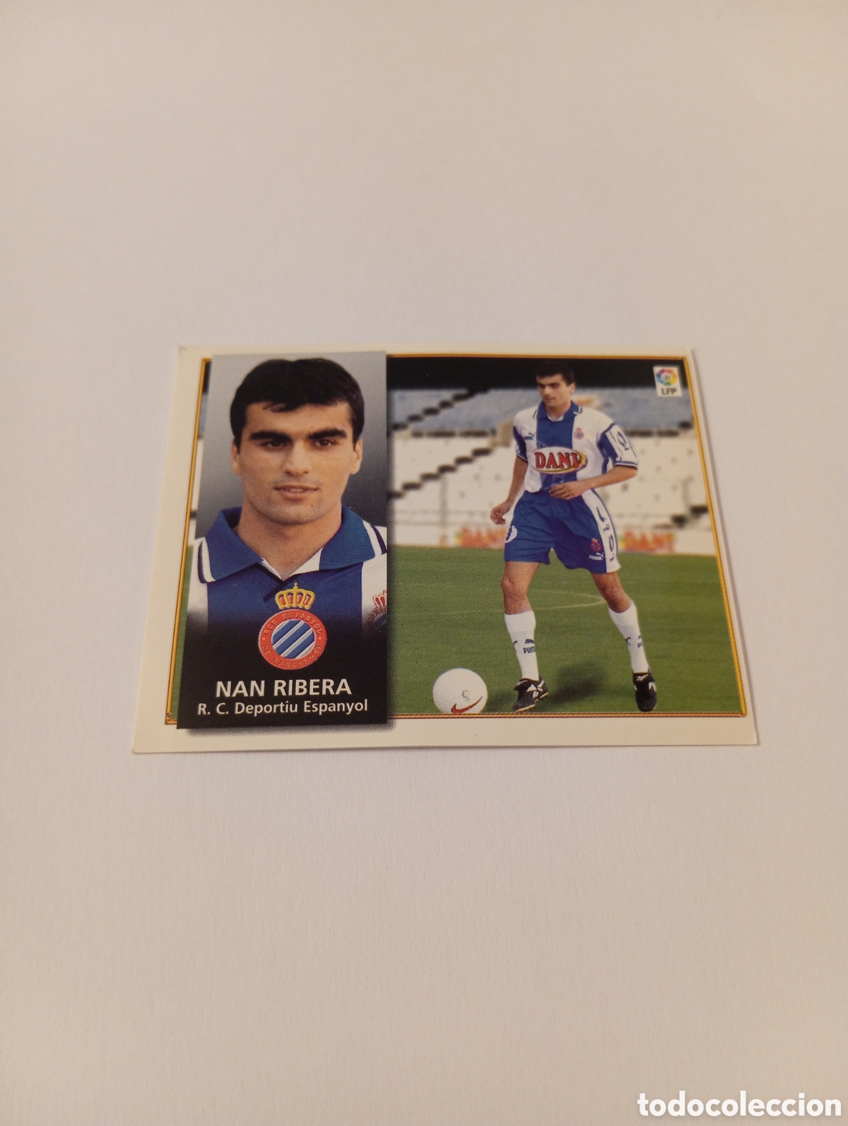 Cromos de F&uacute;tbol: FICHAJE 12 NAN RIBERA Liga Este 1998 1999 NUEVO SIN PEGAR 98 99