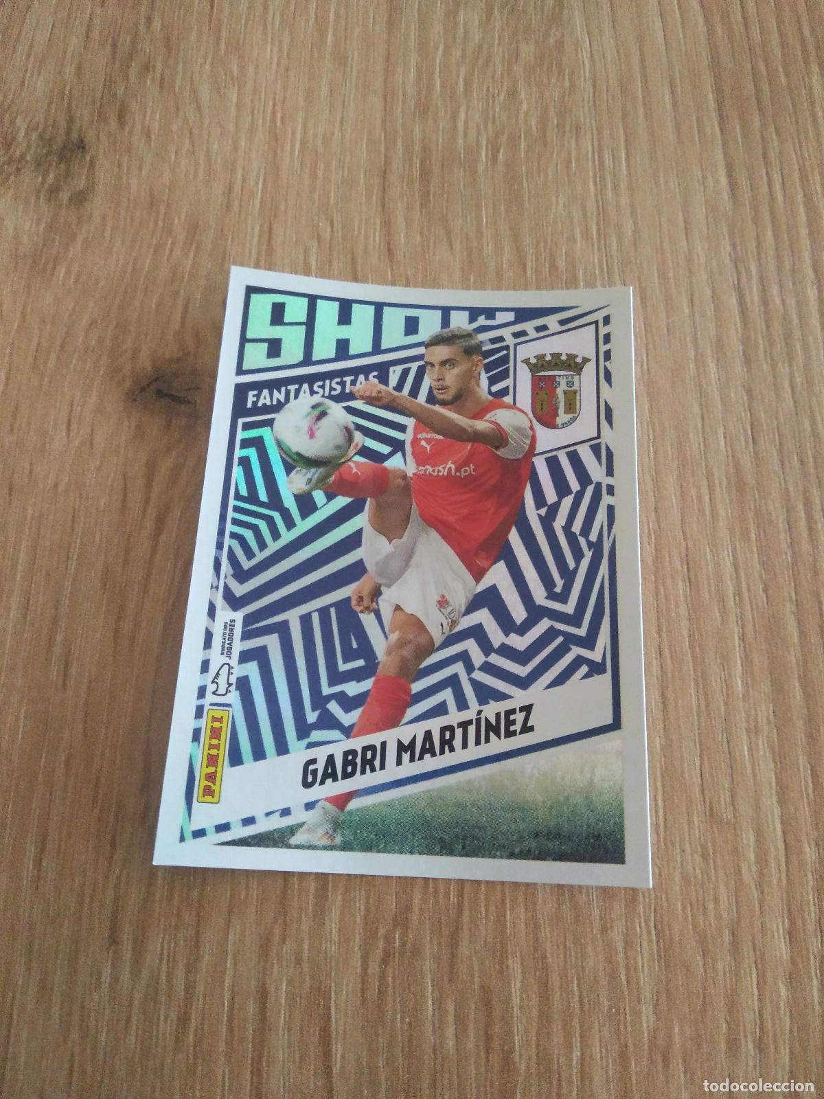 Cromos de F&uacute;tbol: 384 GABRI MARTINEZ BRAGA CROMO FUTBOL PANINI PORTUGAL 2024-2025 FUTEBOL 24-25 LIGA BETCLIC