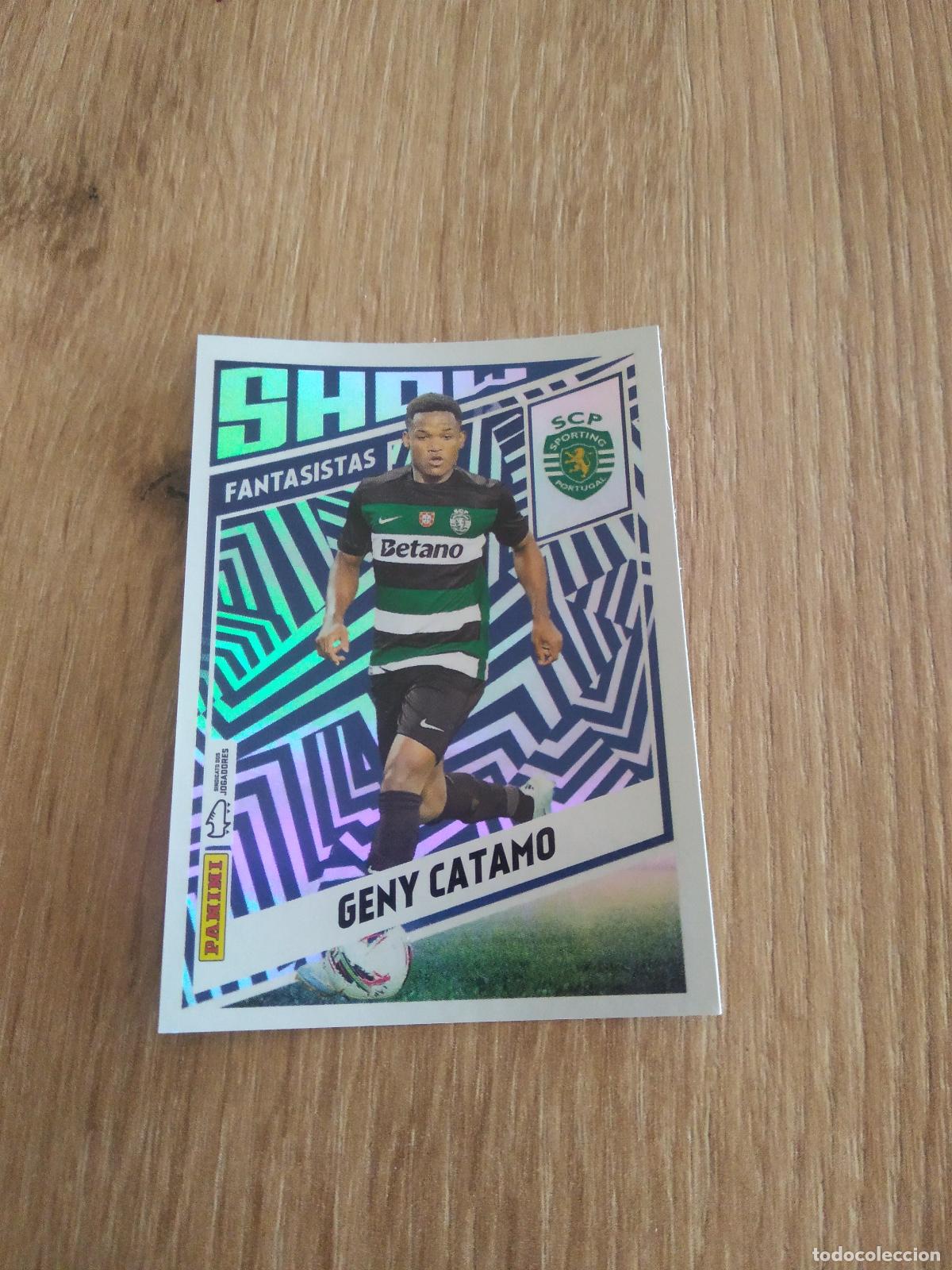 Cromos de F&uacute;tbol: 387 GENY CATAMO SPORTING CROMO FUTBOL PANINI PORTUGAL 2024-2025 FUTEBOL 24-25 LIGA BETCLIC