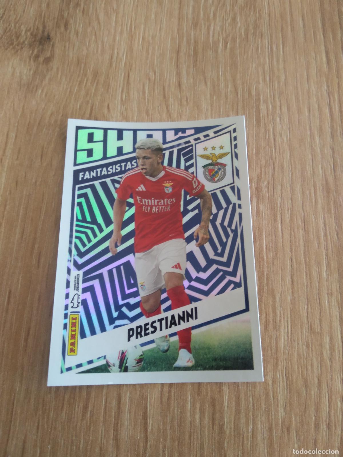 Cromos de F&uacute;tbol: 393 PRESTIANNI BENFICA CROMO FUTBOL PANINI PORTUGAL 2024-2025 FUTEBOL 24-25 LIGA BETCLIC