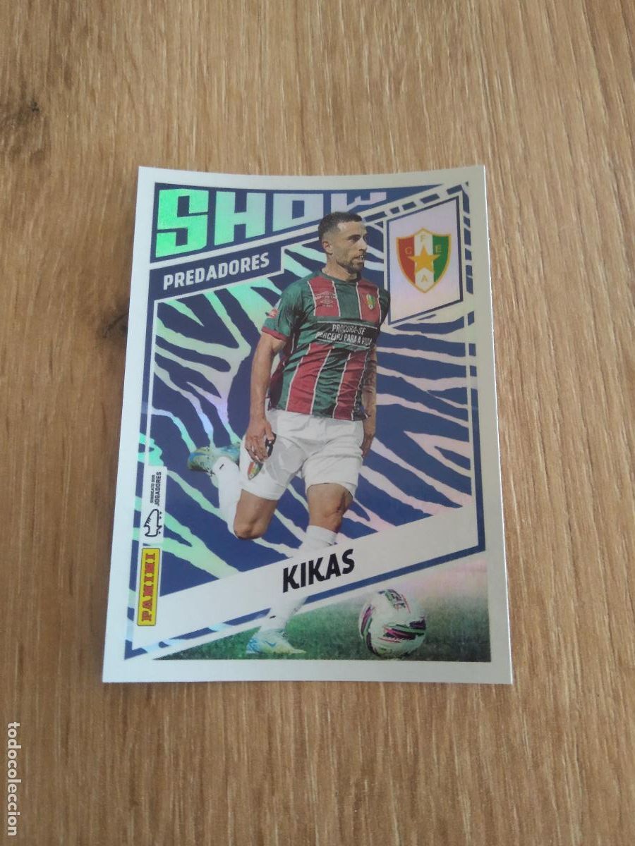 Cromos de F&uacute;tbol: 406 KIKAS ESTRELA CROMO FUTBOL PANINI PORTUGAL 2024-2025 FUTEBOL 24-25 LIGA BETCLIC