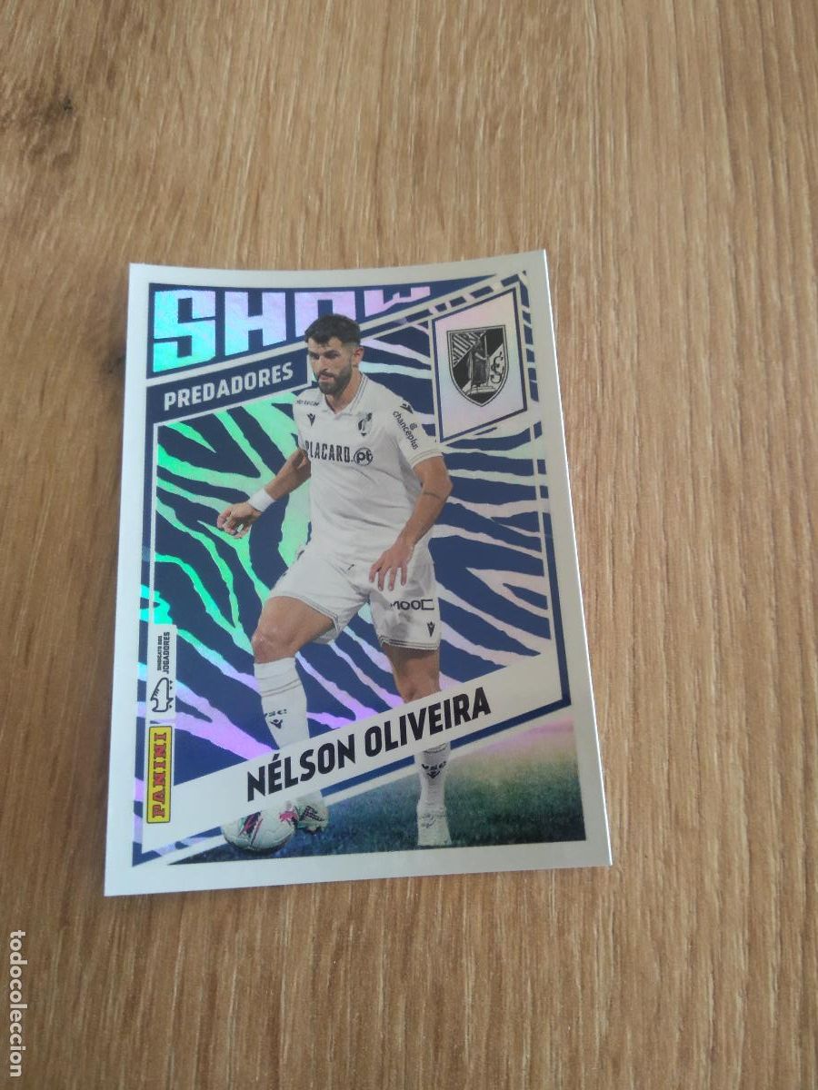 Cromos de F&uacute;tbol: 408 NELSON OLIVEIRA VITORIA CROMO FUTBOL PANINI PORTUGAL 2024-2025 FUTEBOL 24-25 LIGA BETCLIC