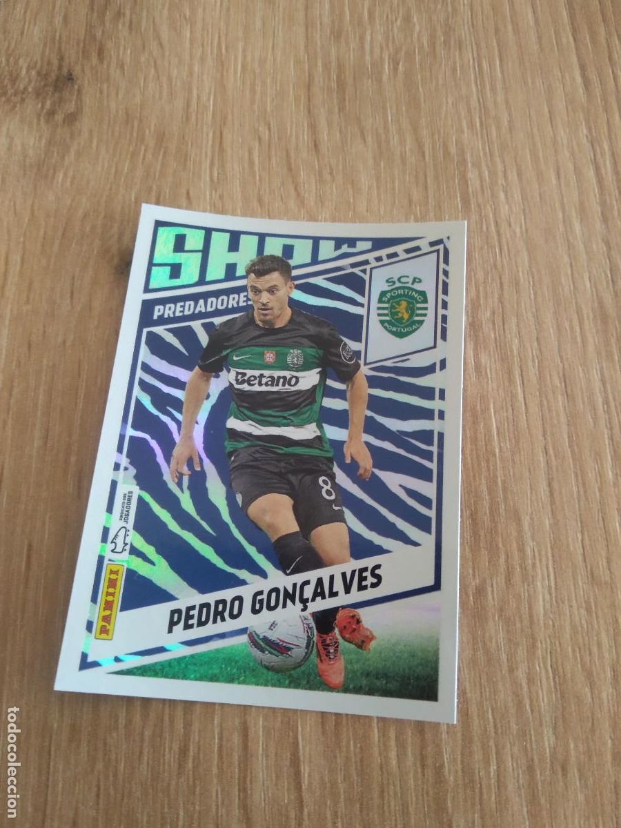 Cromos de F&uacute;tbol: 411 PEDRO GON&Ccedil;ALVES SPORTING CROMO FUTBOL PANINI PORTUGAL 2024-2025 FUTEBOL 24-25 LIGA BETCLIC