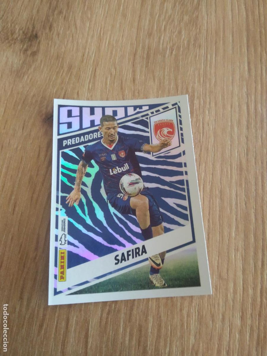 Cromos de F&uacute;tbol: 412 SAFIRA SANTA CLARA CROMO FUTBOL PANINI PORTUGAL 2024-2025 FUTEBOL 24-25 LIGA BETCLIC