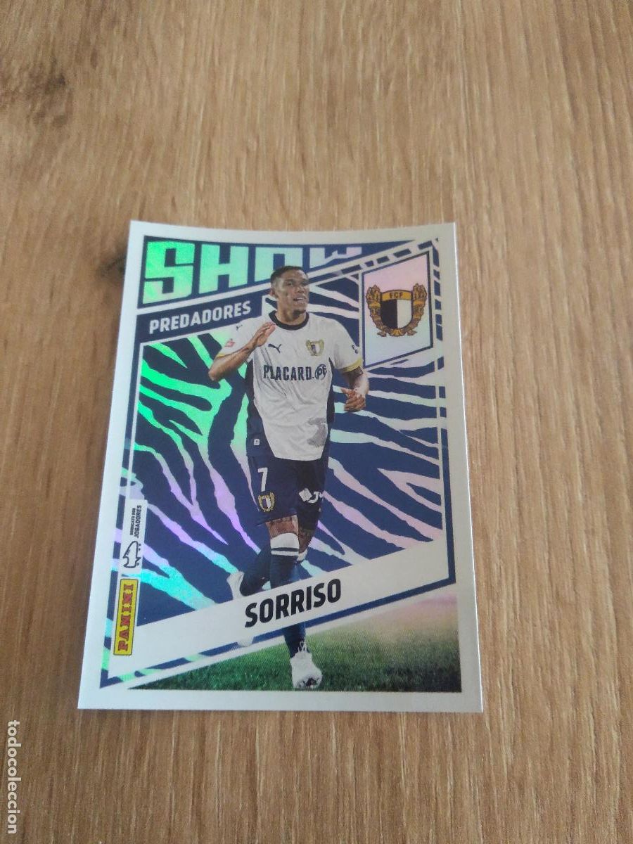 Cromos de F&uacute;tbol: 414 SORRISO FAMALICAO CROMO FUTBOL PANINI PORTUGAL 2024-2025 FUTEBOL 24-25 LIGA BETCLIC
