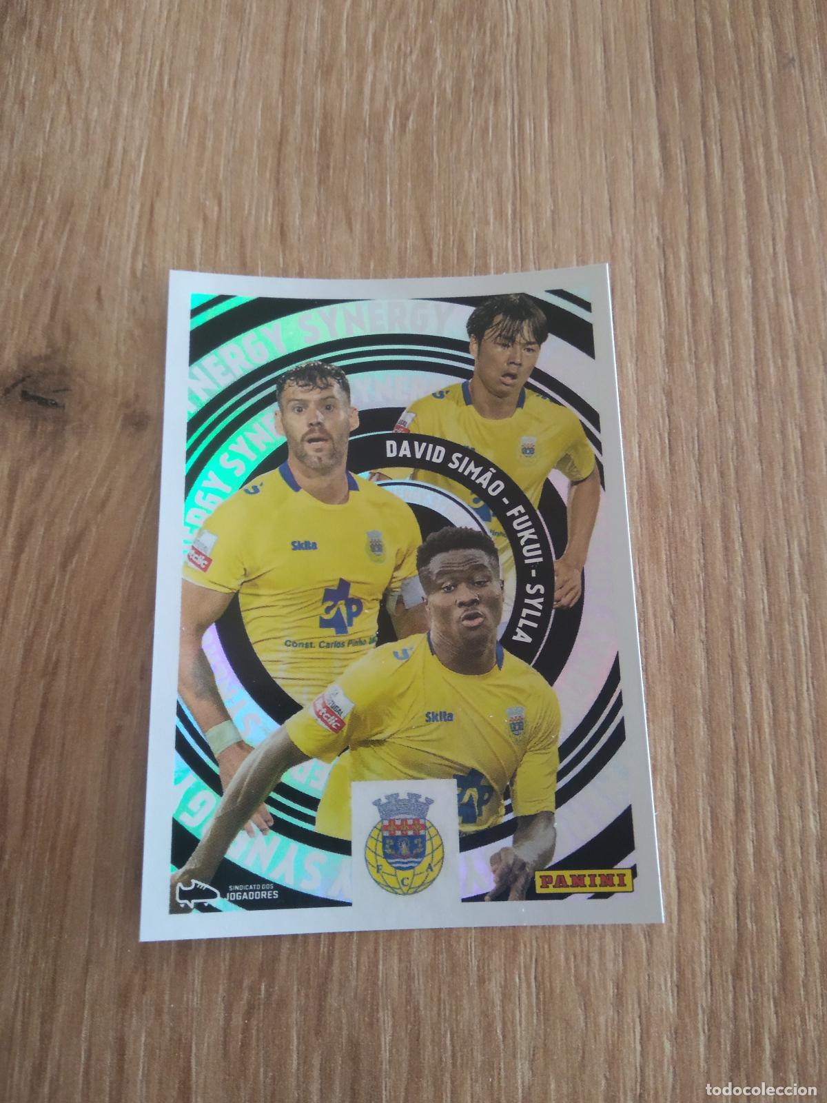 Cromos de F&uacute;tbol: 415 DAVID SIMAO FUKUI SYLLA CROMO FUTBOL PANINI PORTUGAL 2024-2025 FUTEBOL 24-25 LIGA BETCLIC