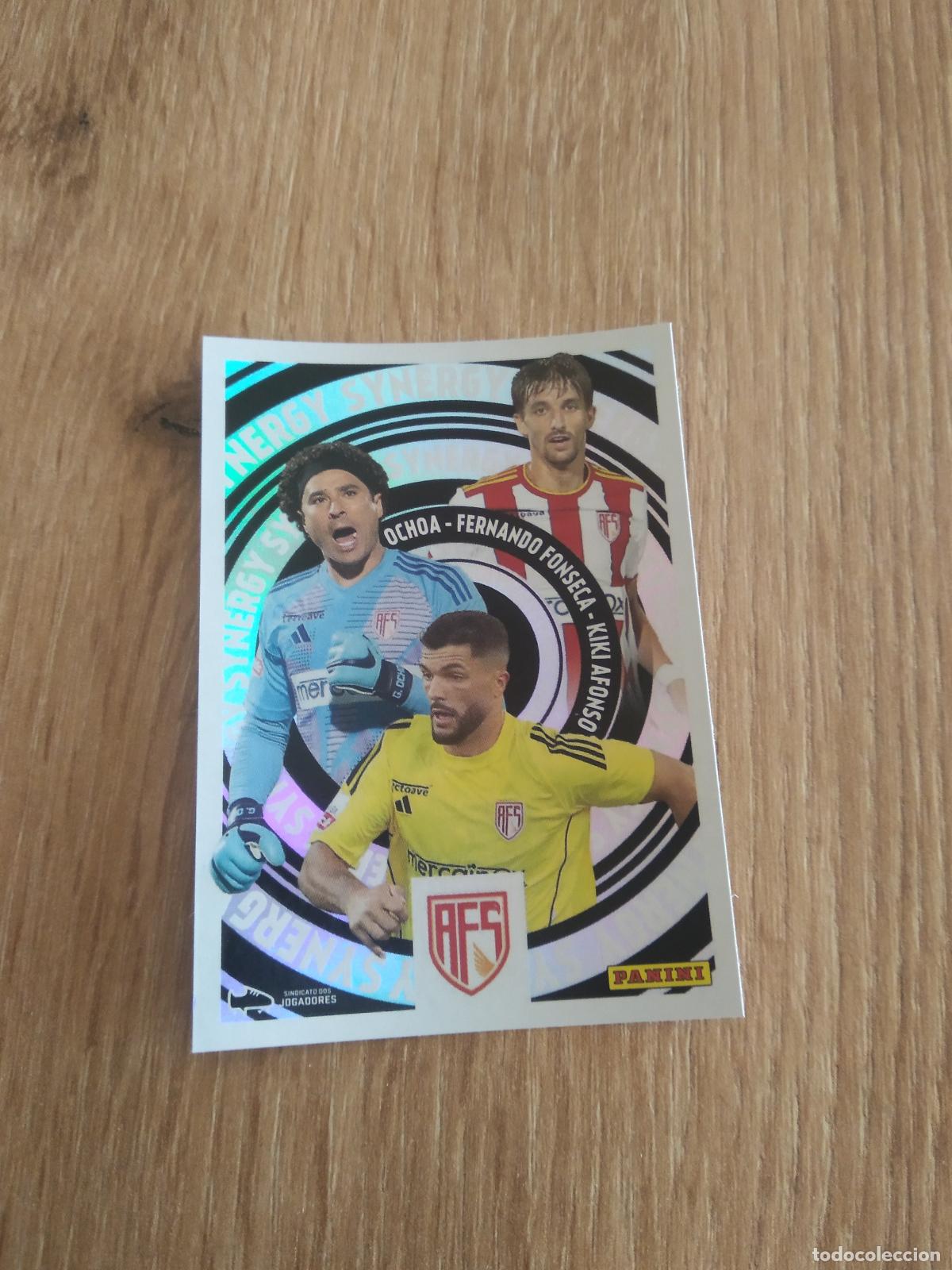 Cromos de F&uacute;tbol: 416 OCHOA FONSECA KIKI AFONSO CROMO FUTBOL PANINI PORTUGAL 2024-2025 FUTEBOL 24-25 LIGA BETCLIC