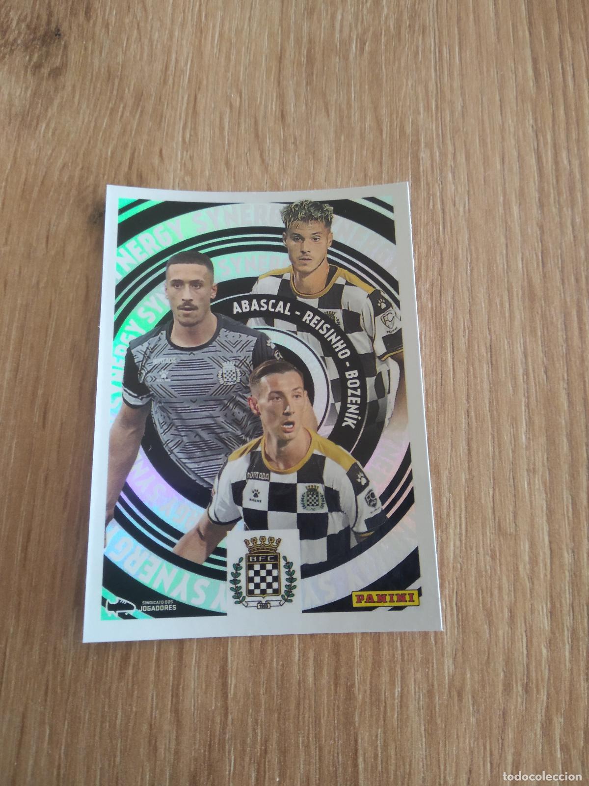 Cromos de F&uacute;tbol: 418 ABASCAL REISINHO BOZENIK CROMO FUTBOL PANINI PORTUGAL 2024-2025 FUTEBOL 24-25 LIGA BETCLIC