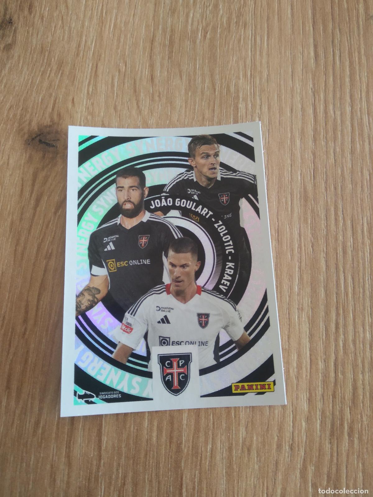 Cromos de F&uacute;tbol: 420 JOAO GOULART ZOLOTIC KRAEV CROMO FUTBOL PANINI PORTUGAL 2024-2025 FUTEBOL 24-25 LIGA BETCLIC