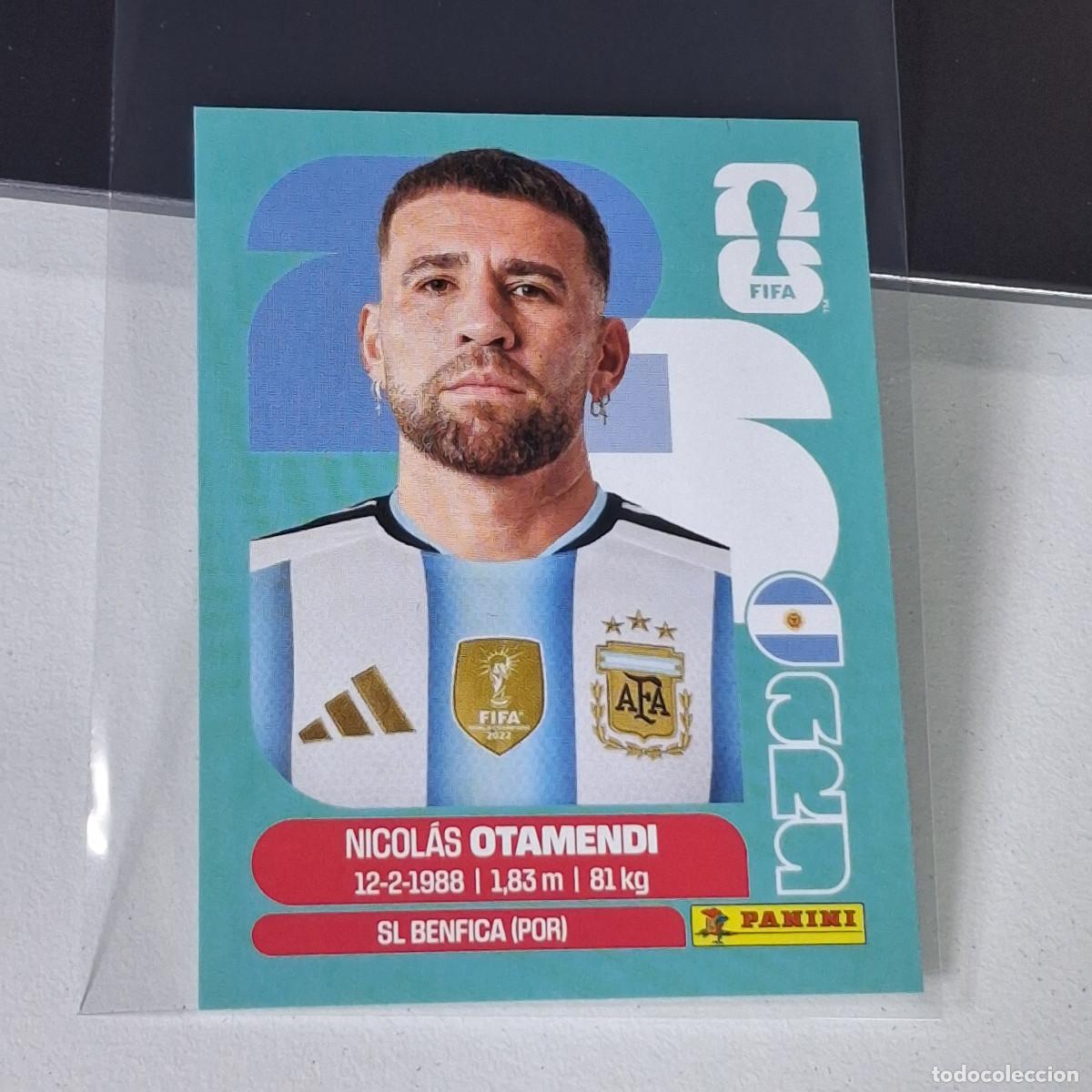 Cromos de F&uacute;tbol: A28 ARG5 NICOL&Aacute;S OTAMENDI ARG 5 ARGENTINA MUNDIAL FIFA WORLD CUP 2026 STICKER PANINI