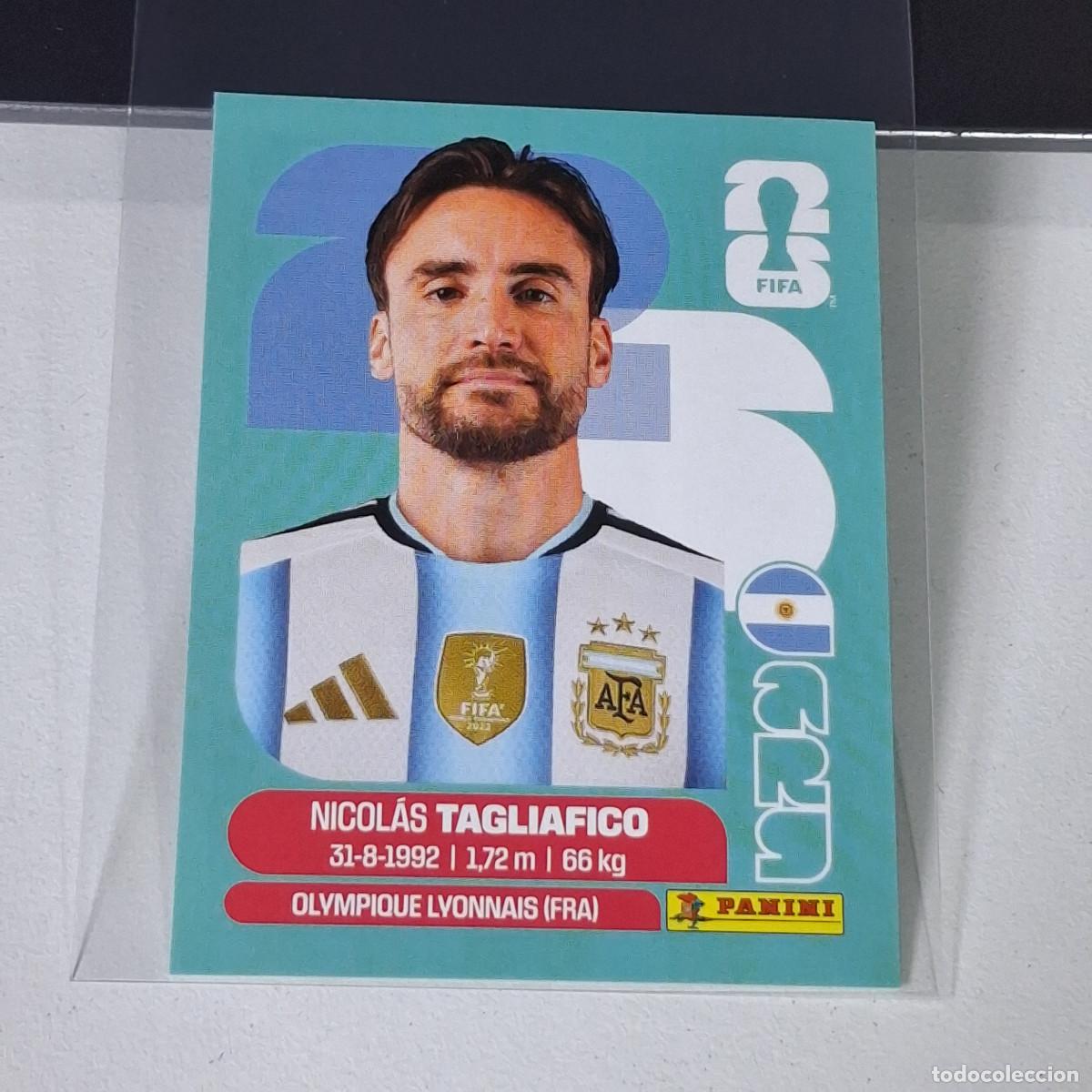 Cromos de F&uacute;tbol: A28 ARG6 NICOL&Aacute;S TAGLIAFICO ARG 6 ARGENTINA MUNDIAL FIFA WORLD CUP 2026 STICKER PANINI