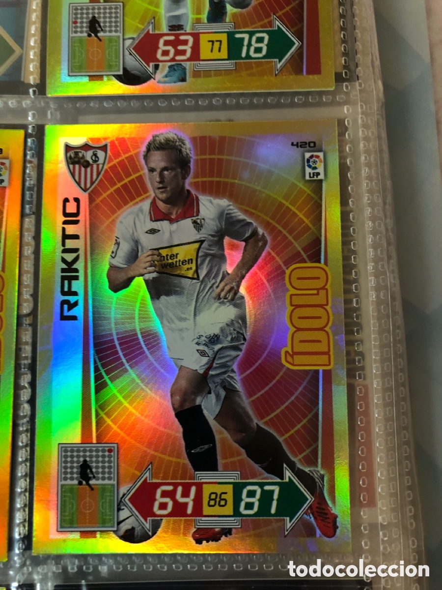 Cromos de F&uacute;tbol: Adrenalyn 2012 2013 &iacute;dolo rakitic 420 Sevilla