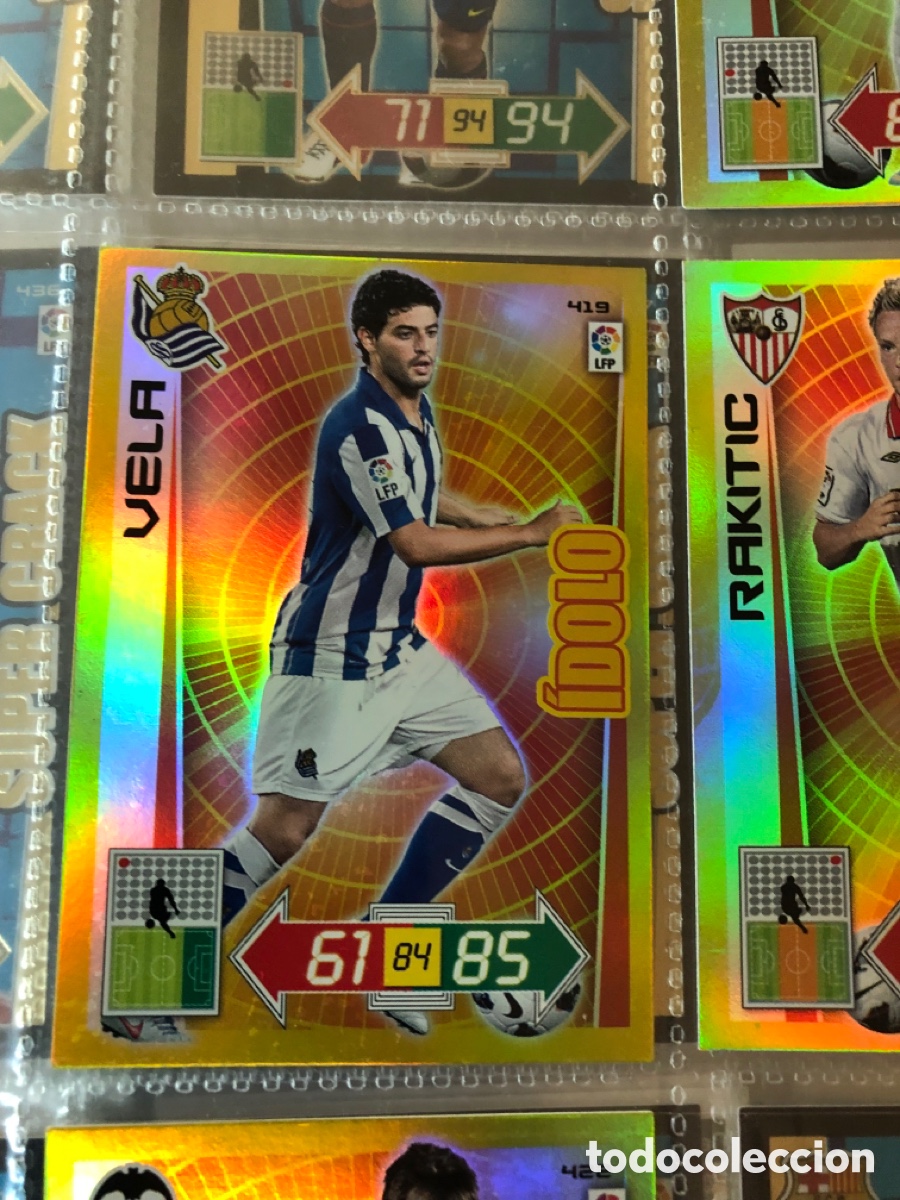 Cromos de F&uacute;tbol: Adrenalyn 2012 2013 &iacute;dolo vela 419 real sociedad