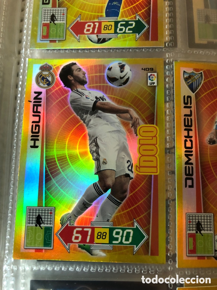 Football Stickers: Adrenalyn 2012 2013 &iacute;dolo Higua&iacute;n 409 real Madrid