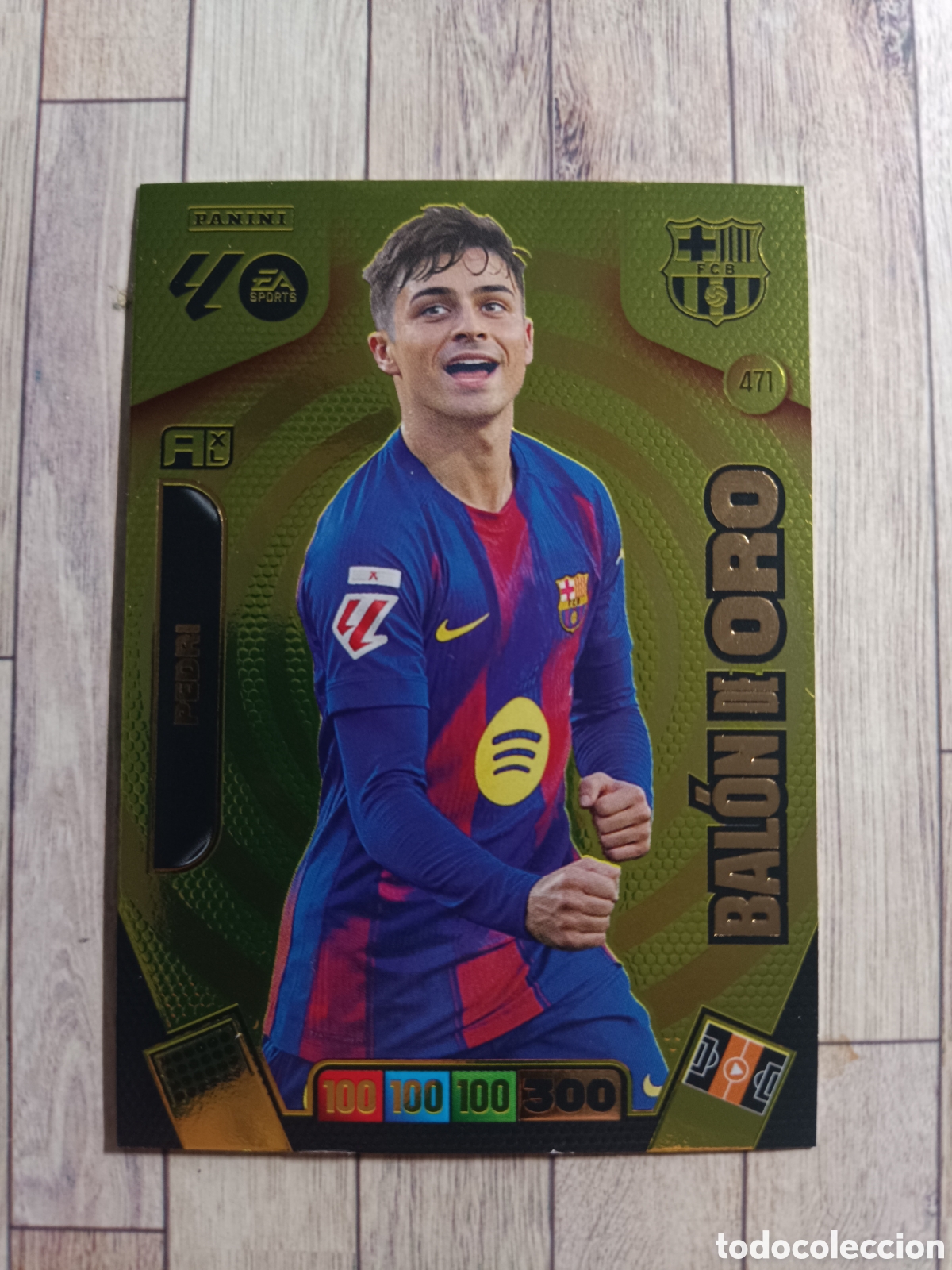 Football Stickers: 471 PEDRI BALON DE ORO BARCELONA ADRENALYN XL LIGA 2025 2026 PANINI 25 26