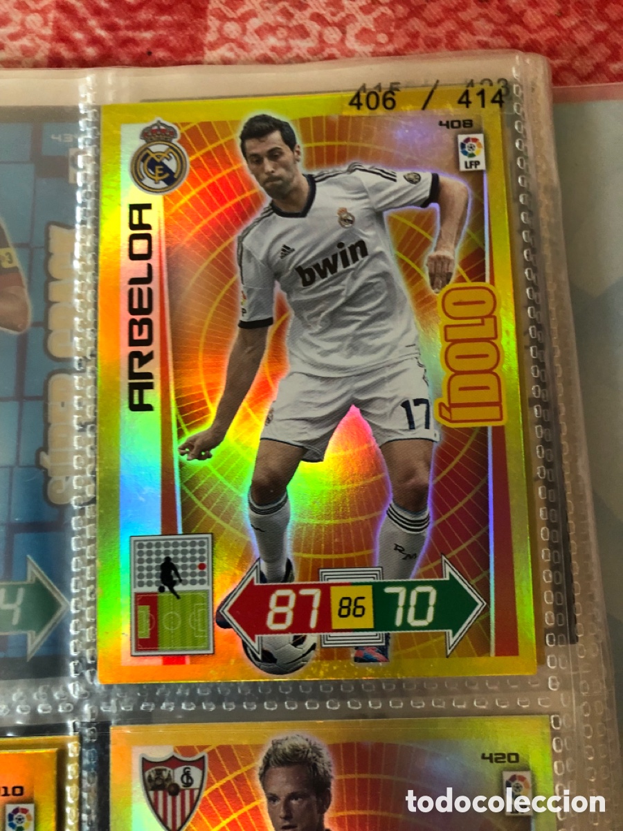 Figurine di Calcio: Adrenalyn 2012 2013 &iacute;dolo arbeloa 408 real Madrid