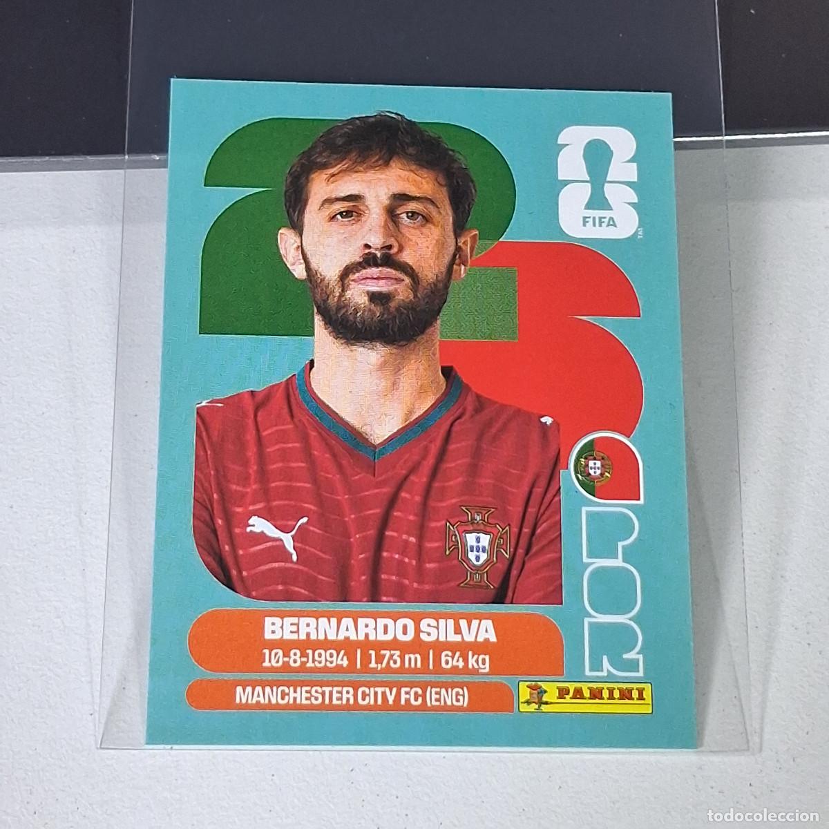 Cromos de F&uacute;tbol: A28 POR9 BERNARDO SILVA 9 PORTUGAL POR MUNDIAL FIFA WORLD CUP 2026 STICKER PANINI