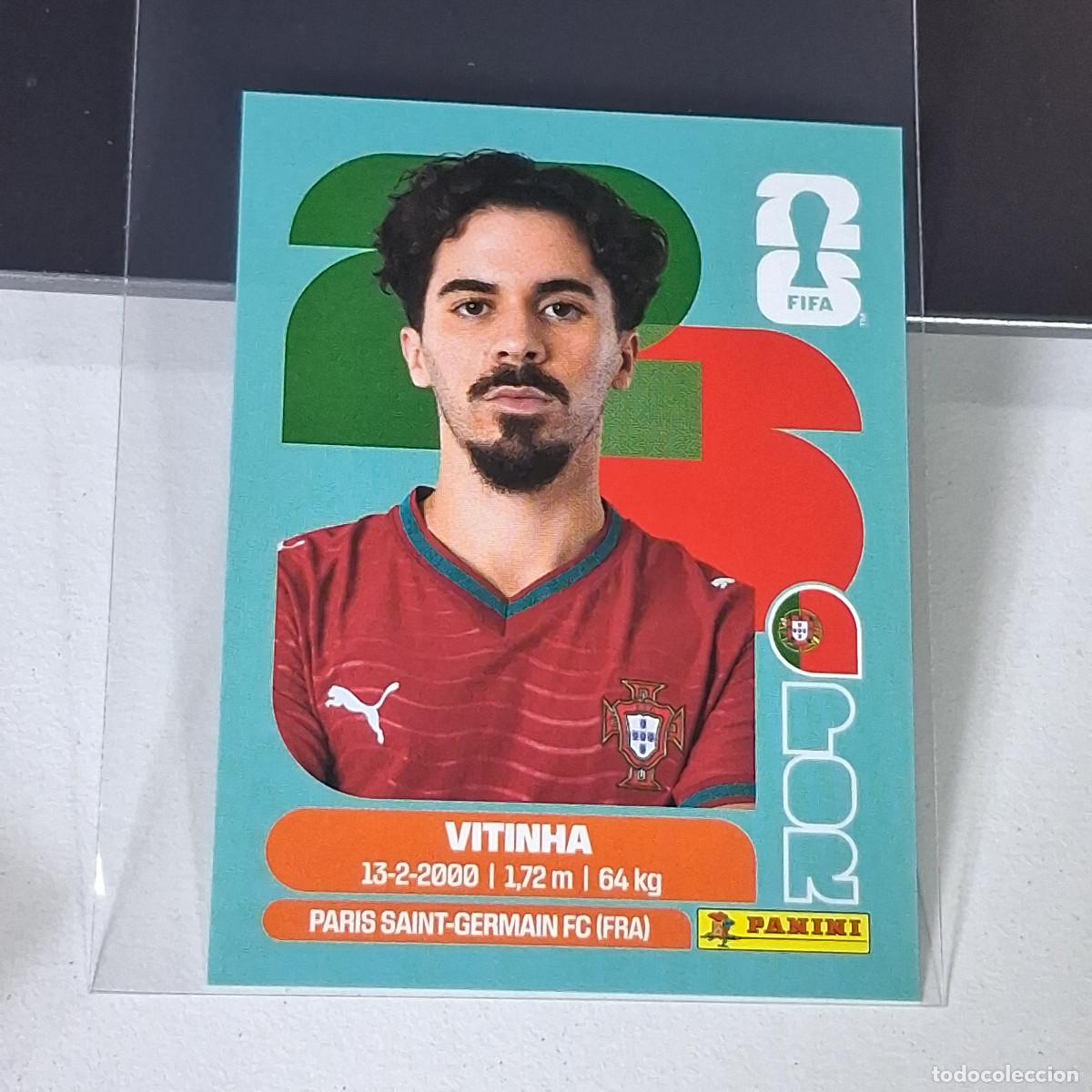 Cromos de F&uacute;tbol: A28 POR12 POR 12 VITINHA PORTUGAL POR MUNDIAL FIFA WORLD CUP 2026 STICKER PANINI