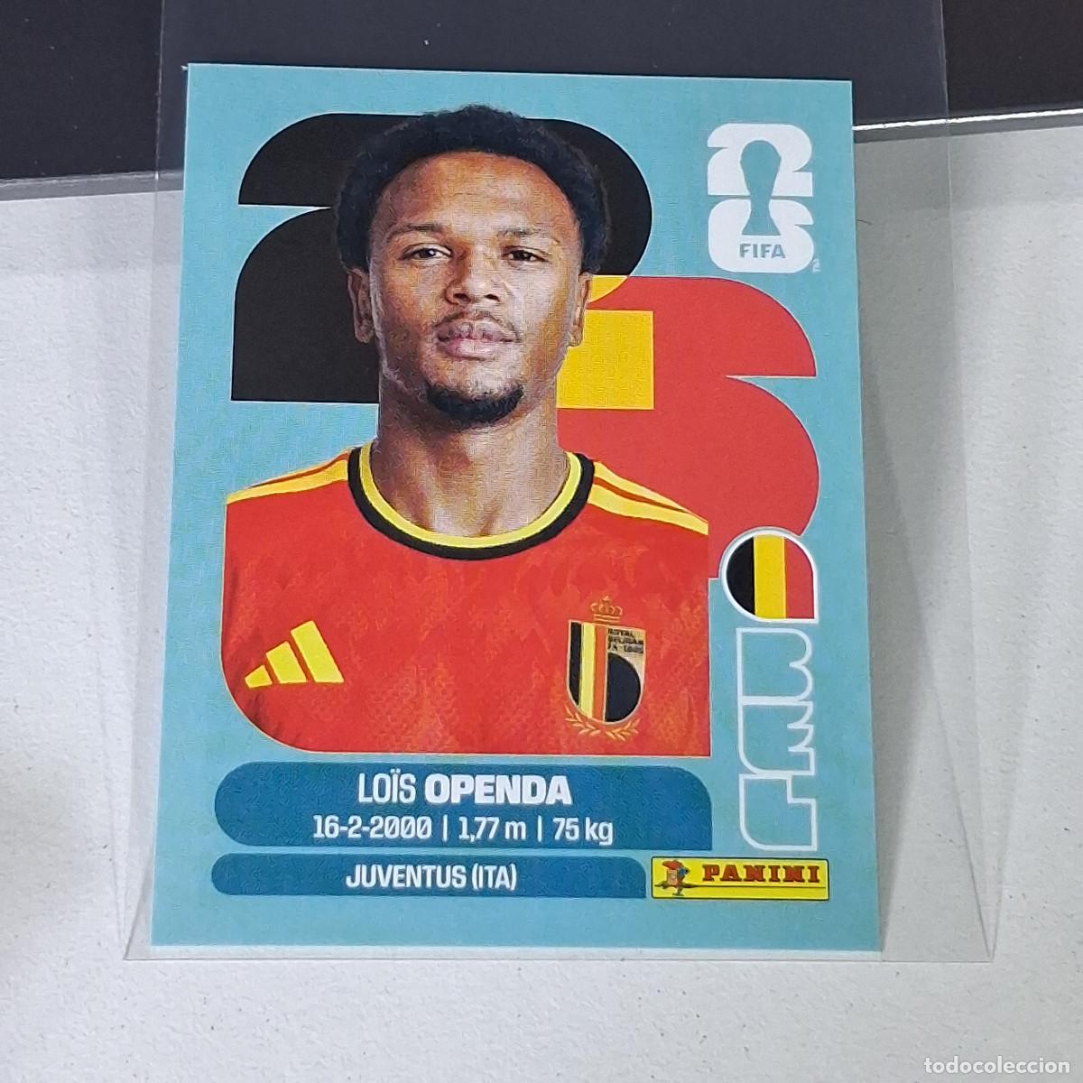 Cromos de F&uacute;tbol: A28 BEL19 LO&Iuml;S OPENDA 19 BEL B&Eacute;LGICA BELGIUM MUNDIAL FIFA WORLD CUP 2026 STICKER PANINI