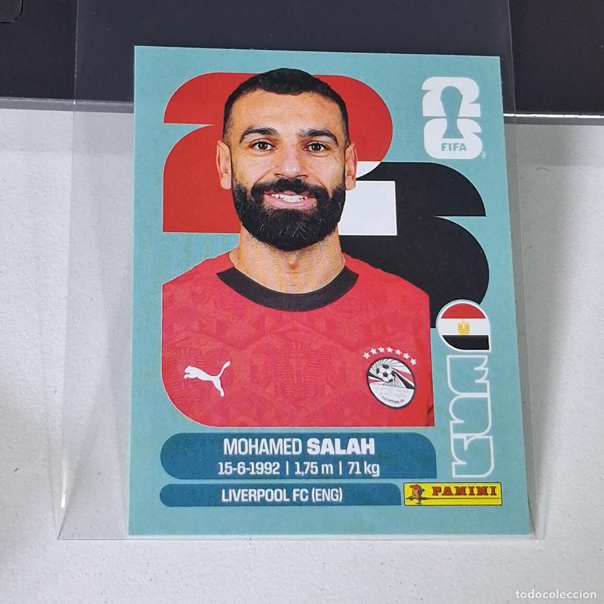 Cromos de F&uacute;tbol: A28 EGY17 MOHAMED SALAH 17 EGIPTO EGYPT EGY MUNDIAL FIFA WORLD CUP 2026 STICKER PANINI