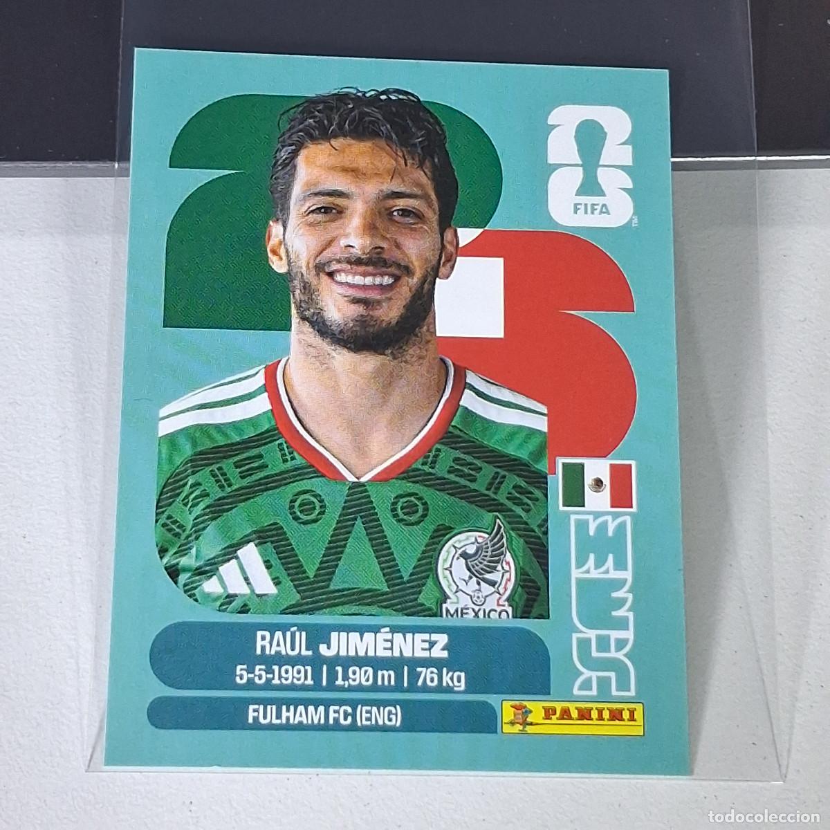 Cromos de F&uacute;tbol: A28 MEX 17 MEX17 RA&Uacute;L JIM&Eacute;NEZ M&Eacute;XICO MUNDIAL FIFA WORLD CUP 2026 STICKER PANINI