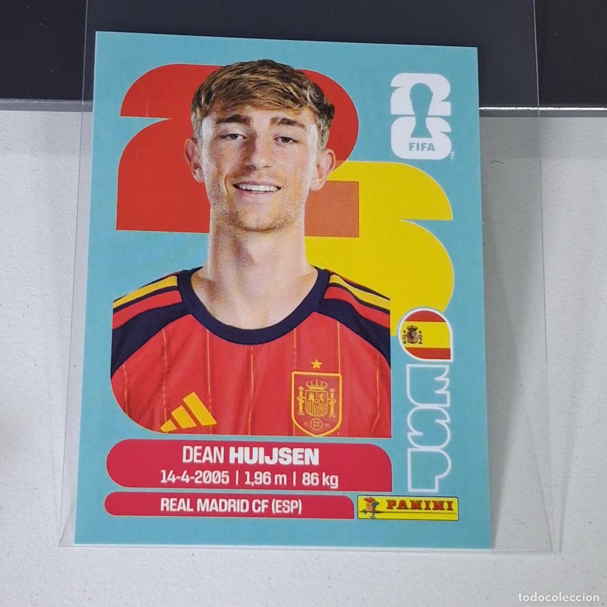 Cromos de F&uacute;tbol: A28 ESP5 DEAN HUIJSEN 5 ESPA&Ntilde;A ESP SPAIN ESPA&Ntilde;A MUNDIAL FIFA WORLD CUP 2026 STICKER PANINI