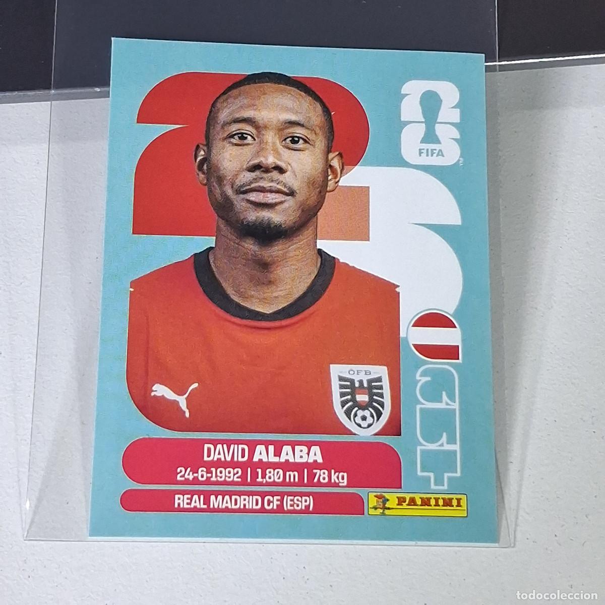 Cromos de F&uacute;tbol: A28 AUT4 DAVID ALABA 4 AUSTRIA AUT MUNDIAL FIFA WORLD CUP 2026 STICKER PANINI