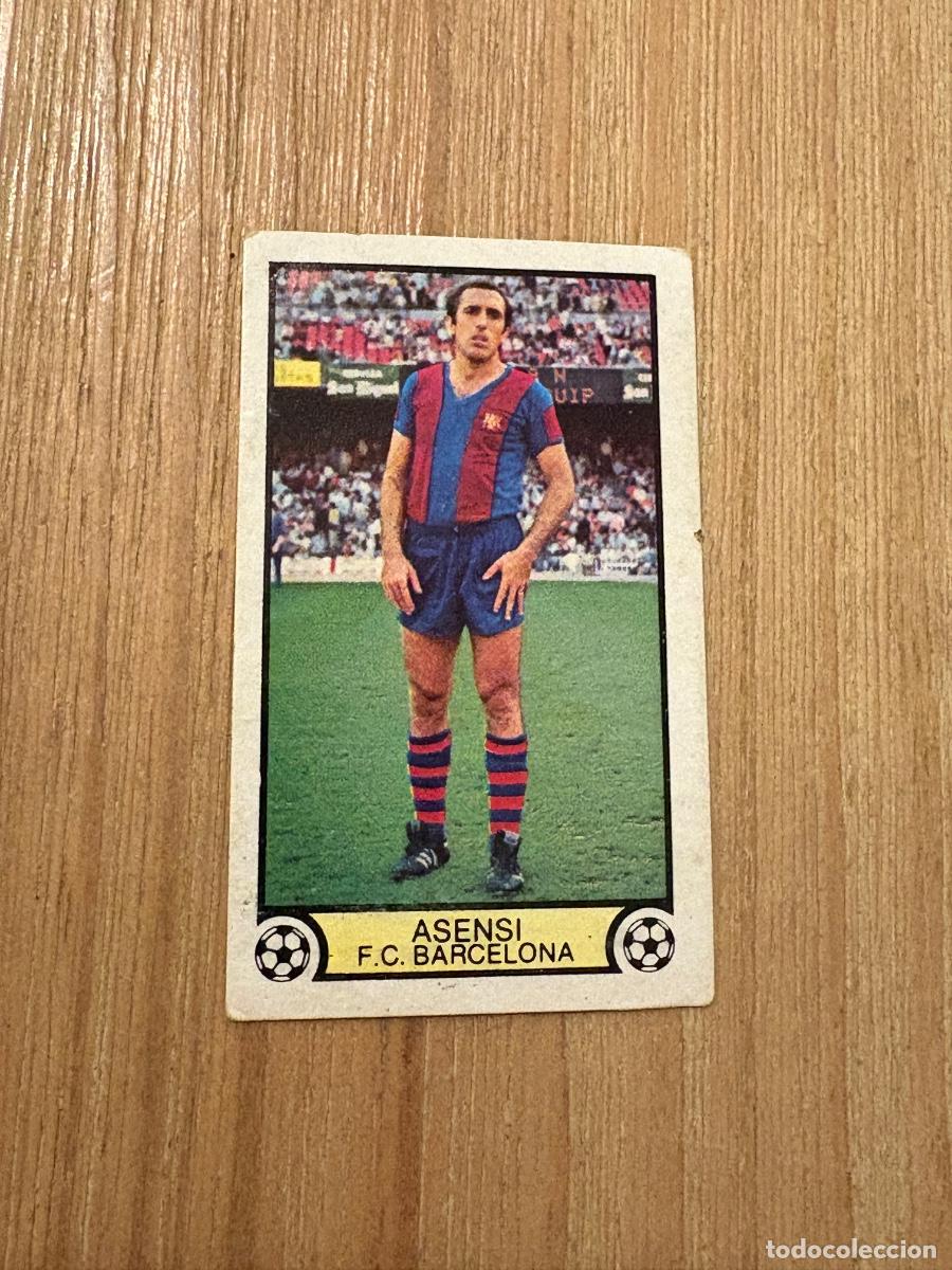 Fu&szlig;ball-Sticker: 19. CROMO DESPEGADO 1979-80 79-80 ASENSI BARCELONA