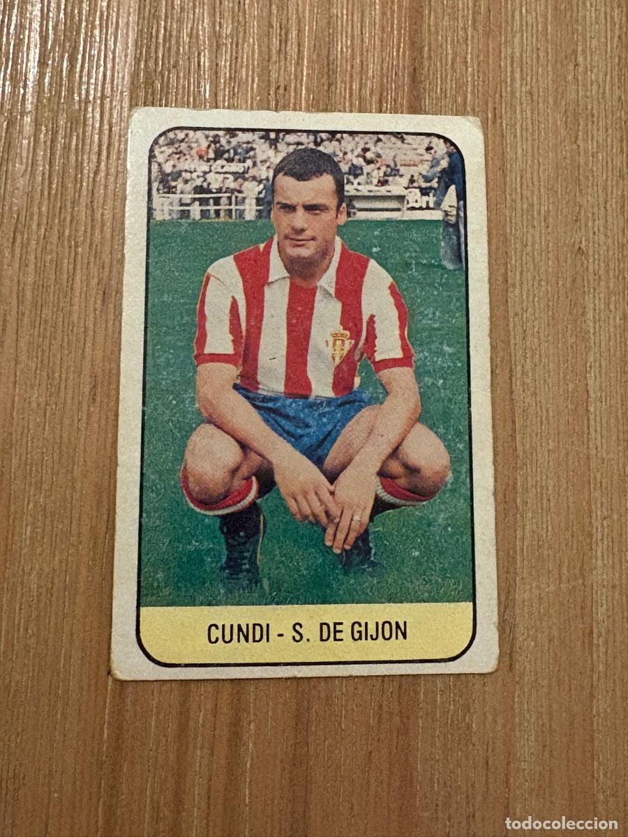 Cromos de F&uacute;tbol: 19. CROMO DEFECTUOSO 1978-79 78-79 CUNDI SPORTING DE GIJ&Oacute;N