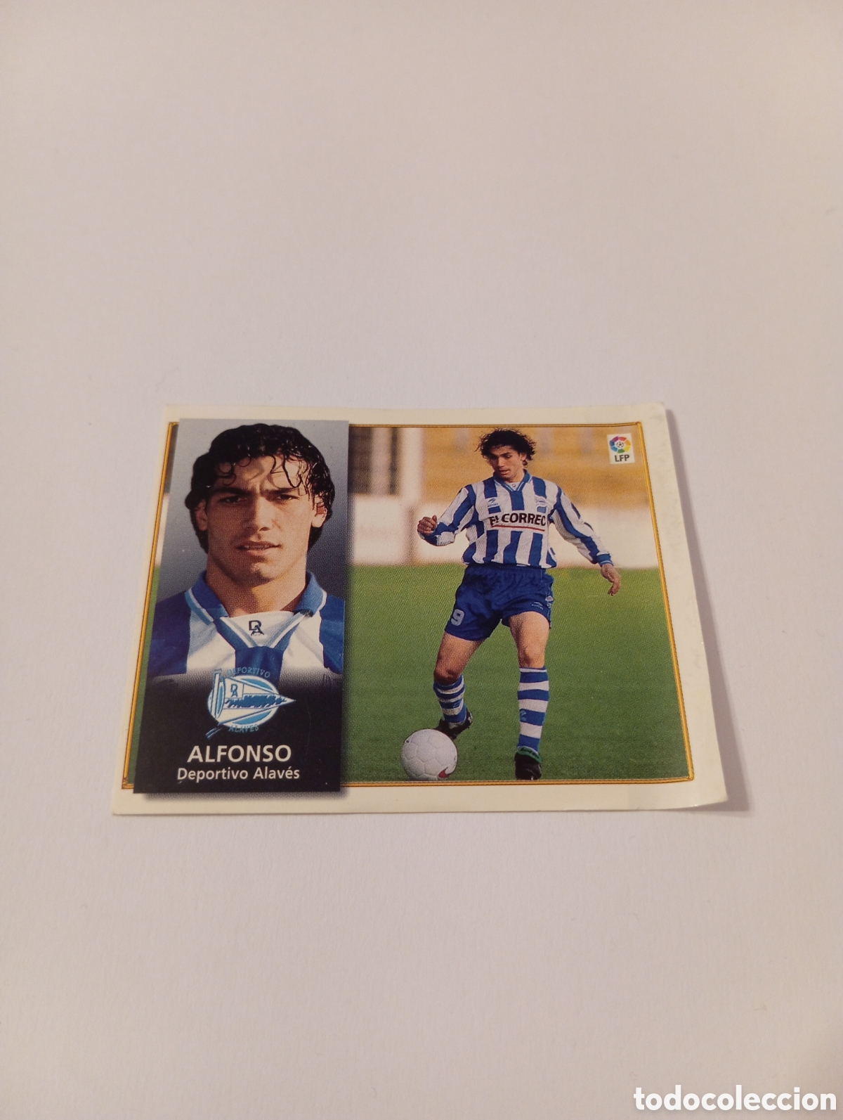 Cromos de F&uacute;tbol: ALFONSO Alav&eacute;s Liga Este 1998 1999 recuperado 98 99