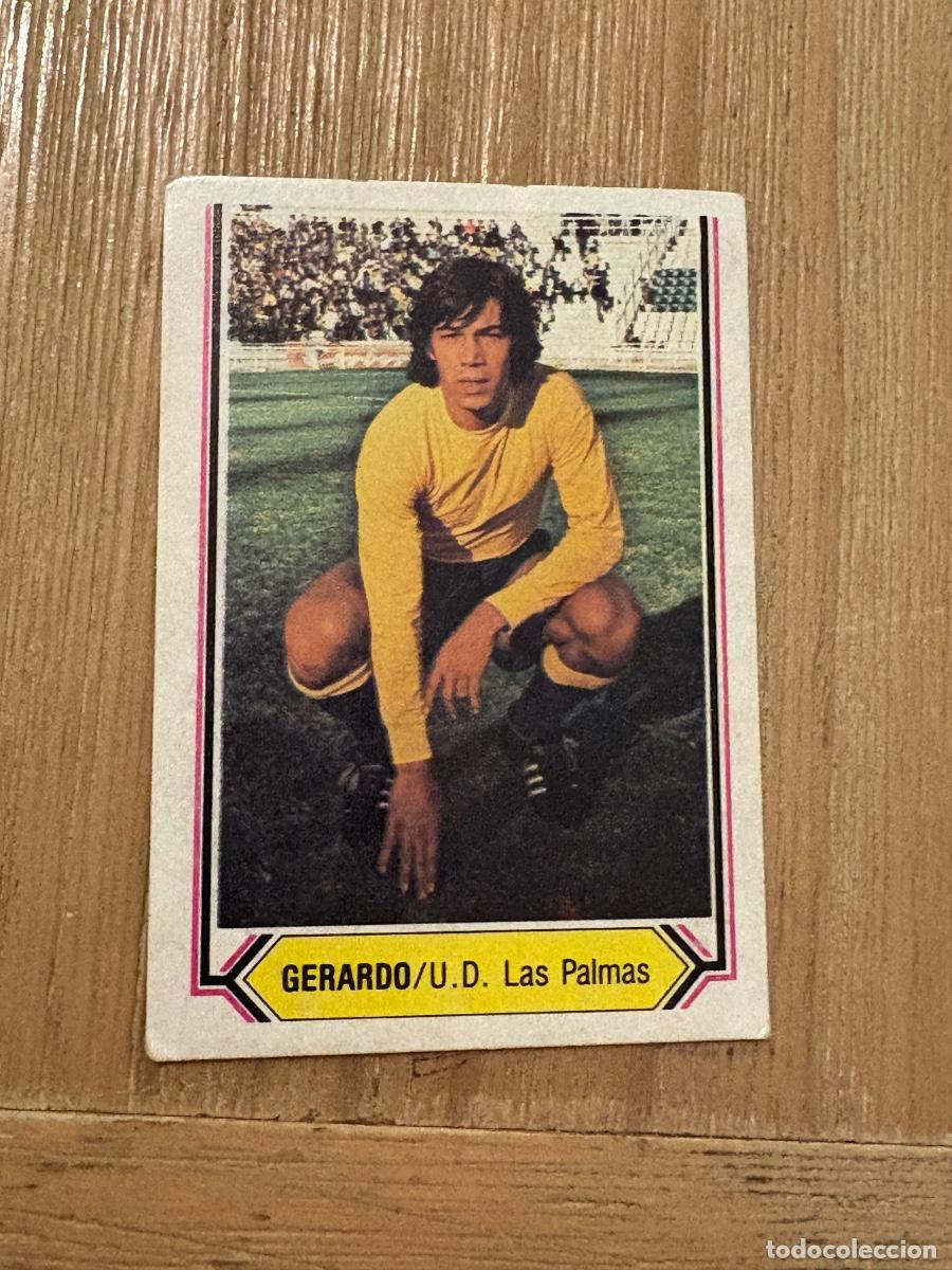 Cromos de F&uacute;tbol: 19. CROMO SIN PEGAR 1980-81 80-81 LAS PALMAS GERARDO