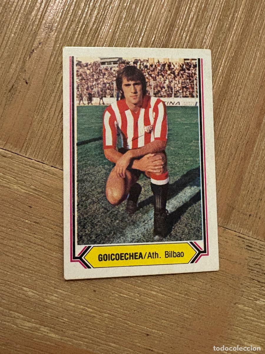 Cromos de F&uacute;tbol: 19. CROMO SIN PEGAR 1980-81 80-81 ATHLETIC BILBAO GOICOECHEA