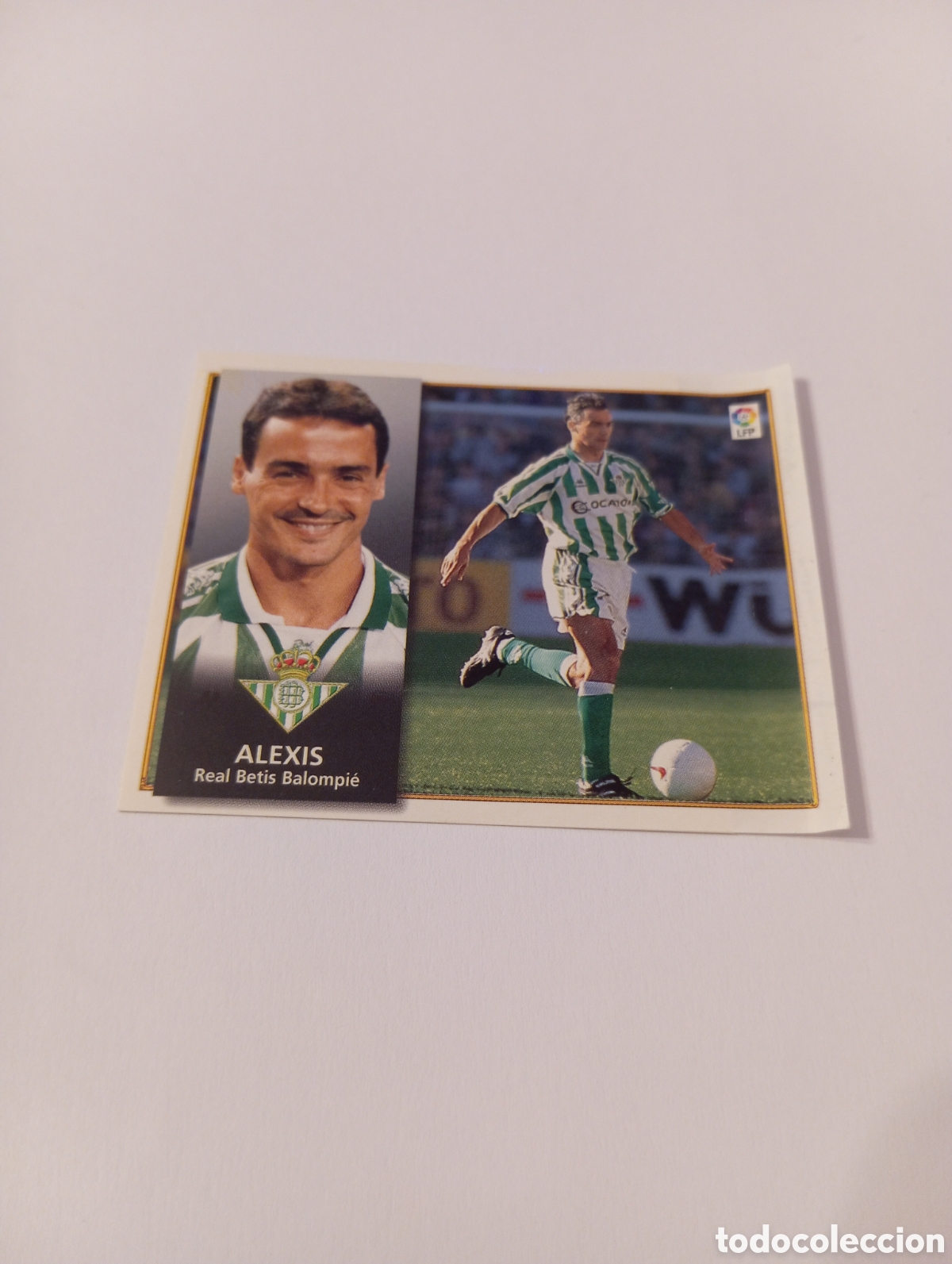 Cromos de F&uacute;tbol: ALEXIS Betis Liga Este 1998 1999 recuperado 98 99
