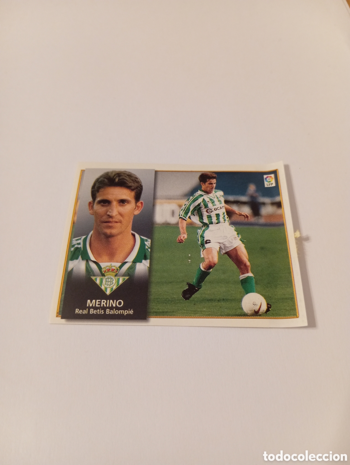 Cromos de F&uacute;tbol: MERINO Betis Liga Este 1998 1999 recuperado 98 99