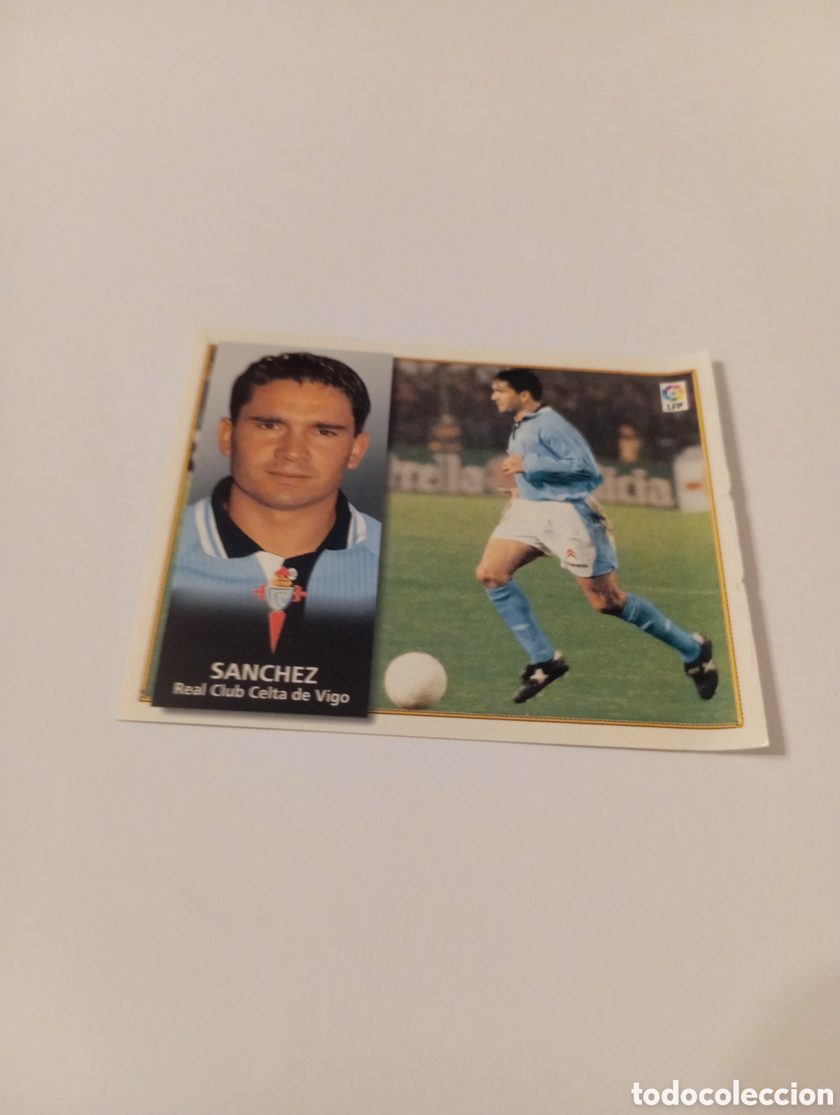 Cromos de F&uacute;tbol: S&Aacute;NCHEZ Celta Liga Este 1998 1999 recuperado 98 99