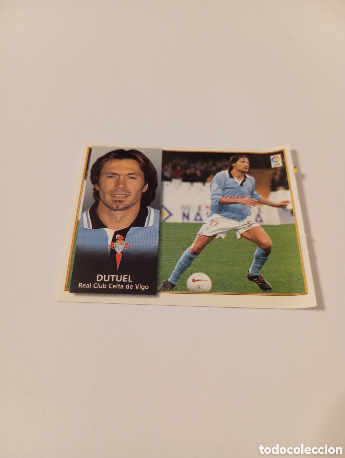 Cromos de F&uacute;tbol: DUTUEL BAJA Celta Liga Este 1998 1999 recuperado 98 99