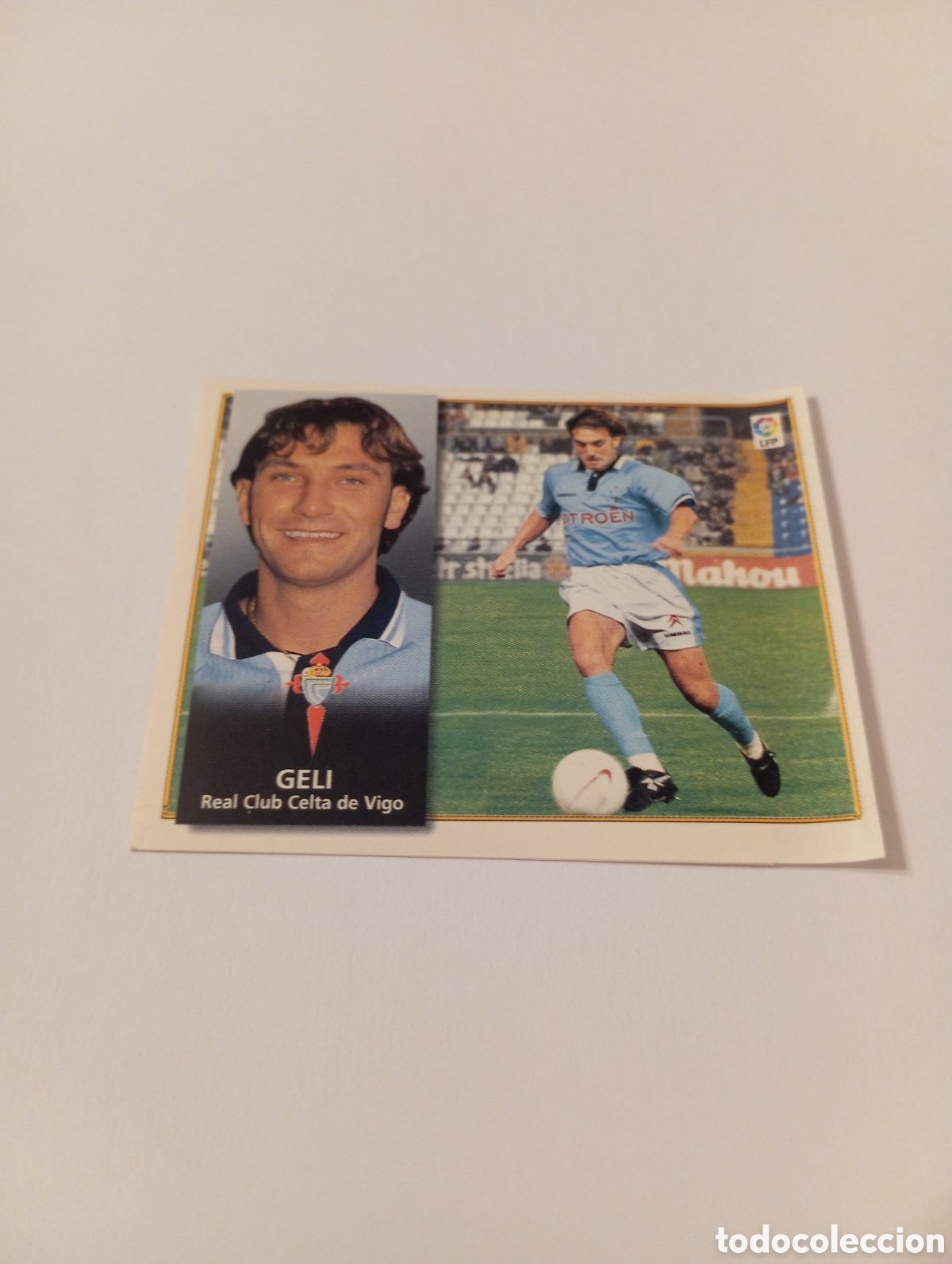 Cromos de F&uacute;tbol: GELI BAJA Celta Liga Este 1998 1999 recuperado 98 99