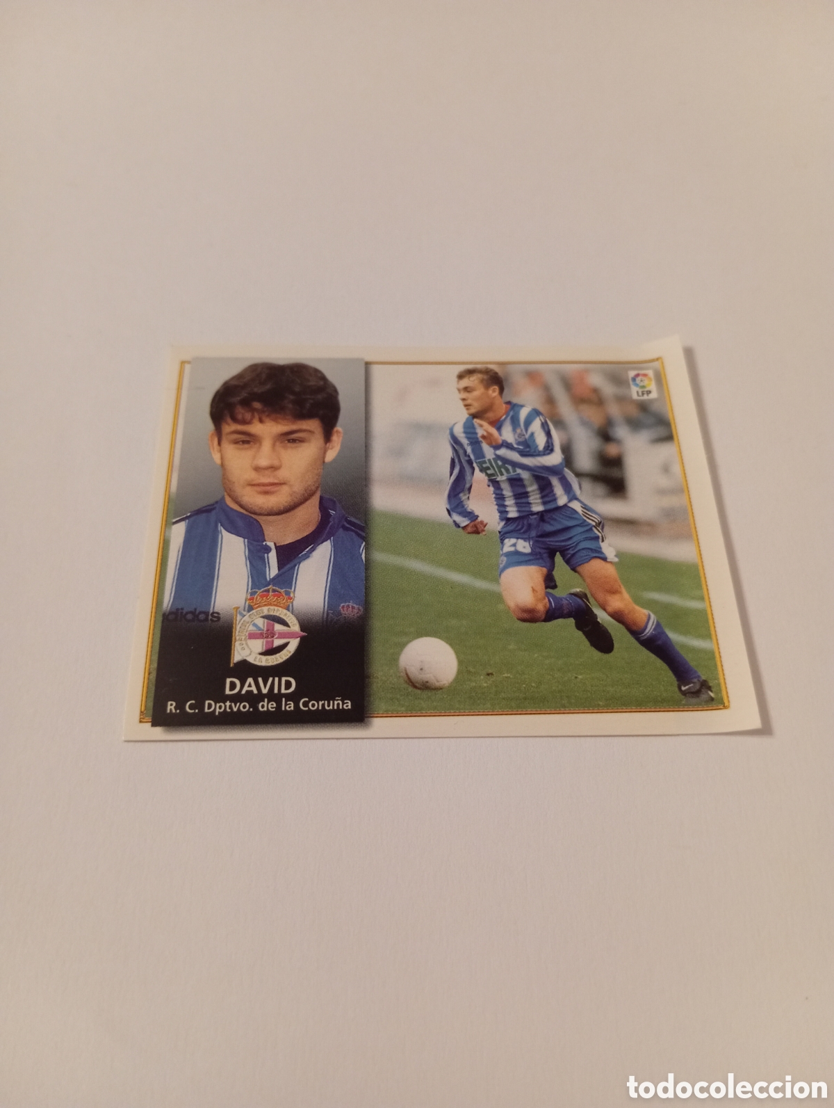 Cromos de F&uacute;tbol: DAVID Deportivo Liga Este 1998 1999 recuperado 98 99