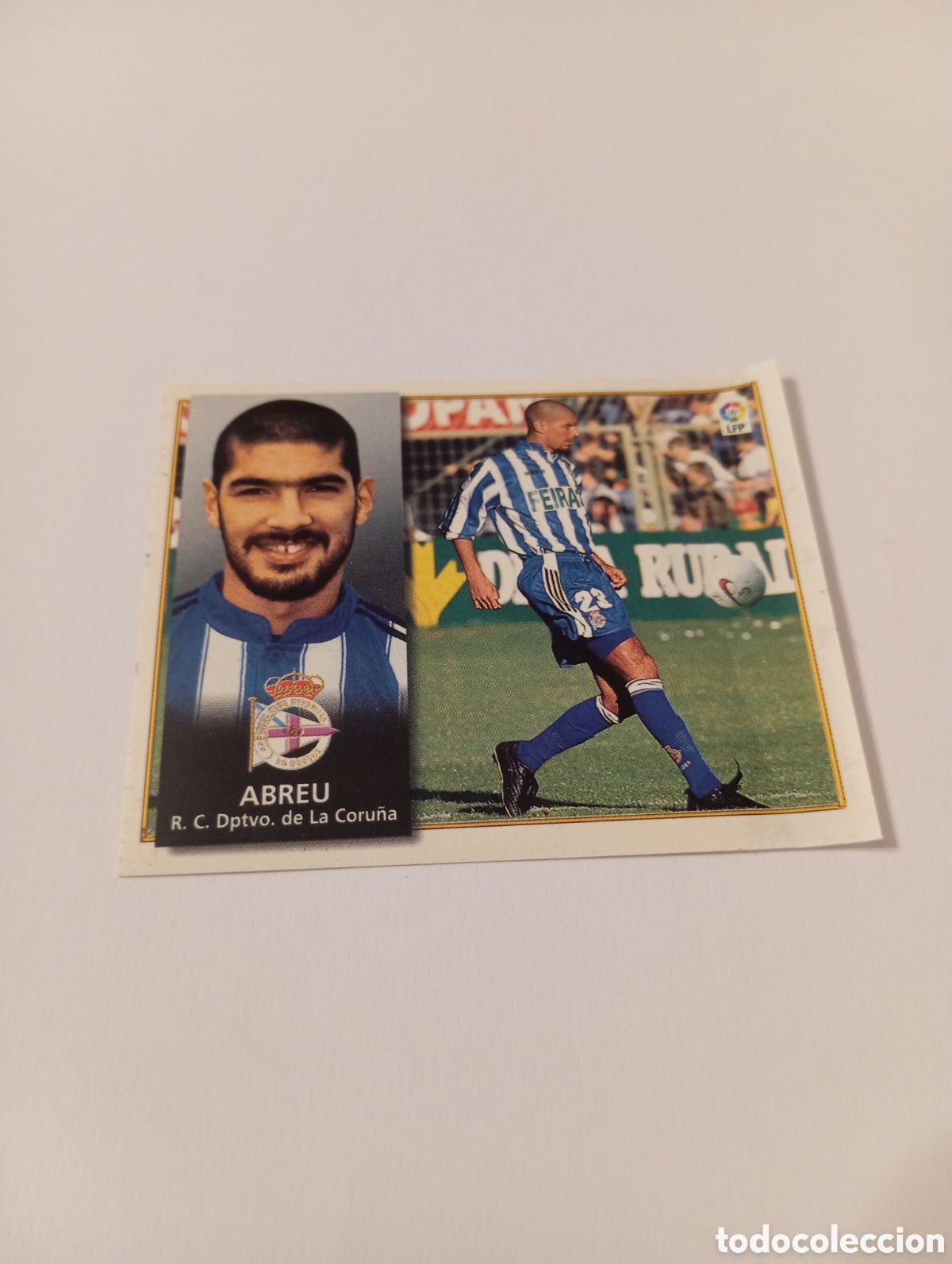 Cromos de F&uacute;tbol: ABREU Deportivo Liga Este 1998 1999 recuperado 98 99