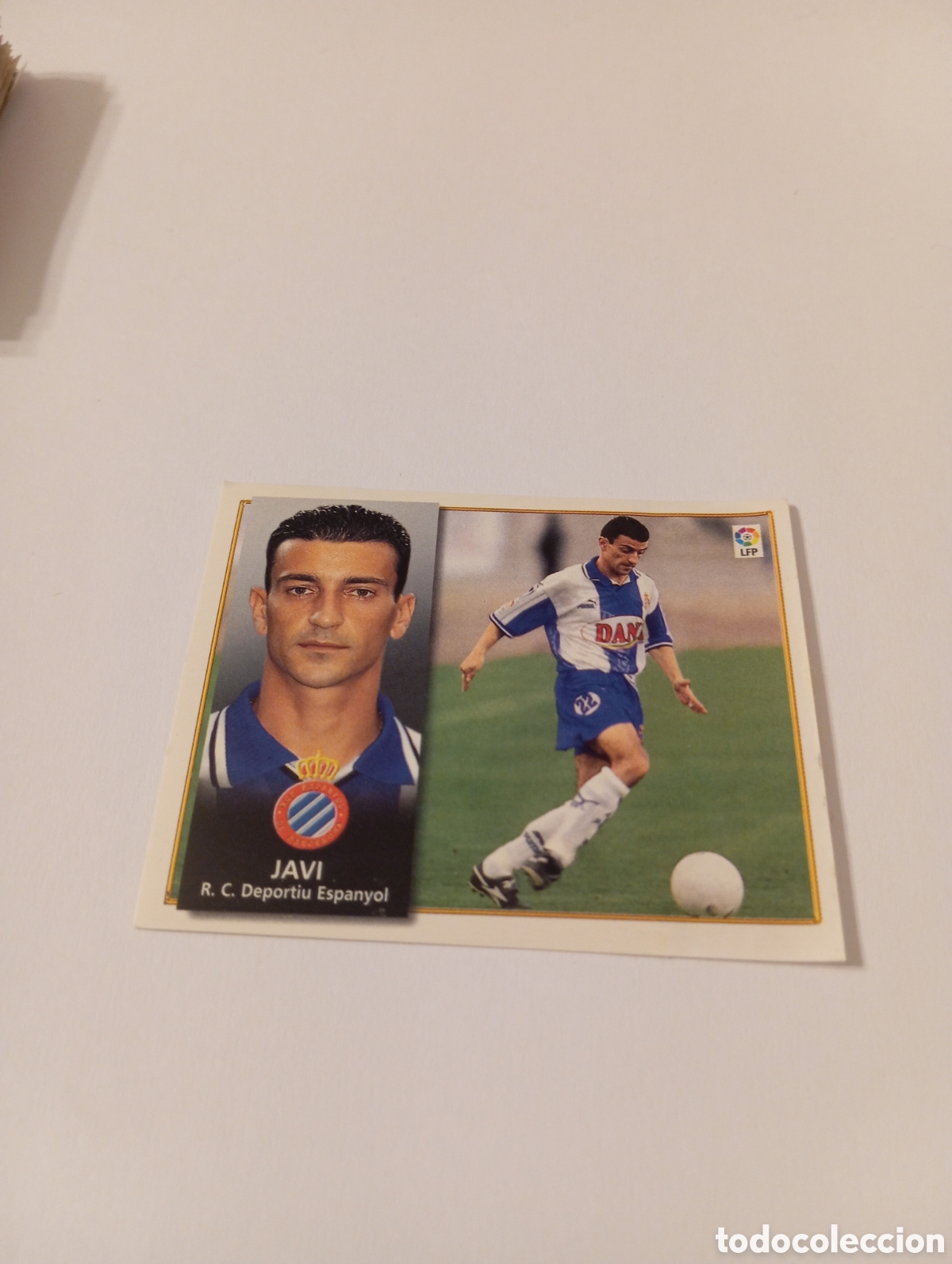 Cromos de F&uacute;tbol: JAVI Espanyol Espa&ntilde;ol Liga Este 1998 1999 recuperado 98 99