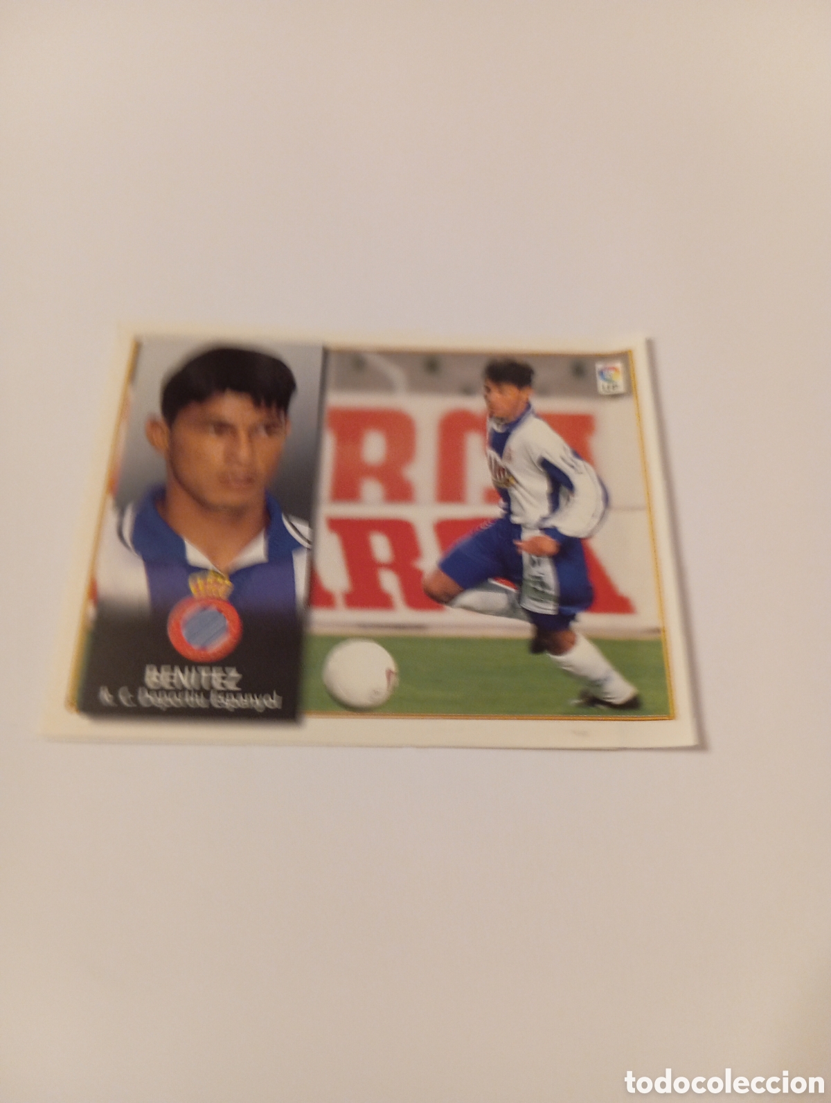 Cromos de F&uacute;tbol: BEN&Iacute;TEZ Espanyol Espa&ntilde;ol Liga Este 1998 1999 recuperado 98 99