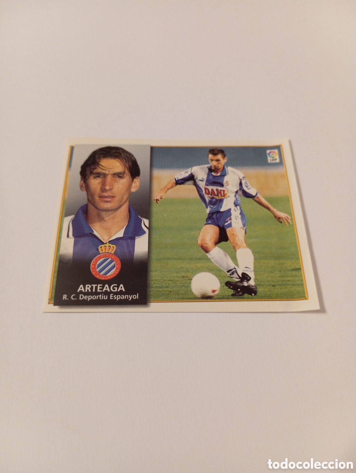 Cromos de F&uacute;tbol: ARTEAGA Espanyol Espa&ntilde;ol Liga Este 1998 1999 recuperado 98 99