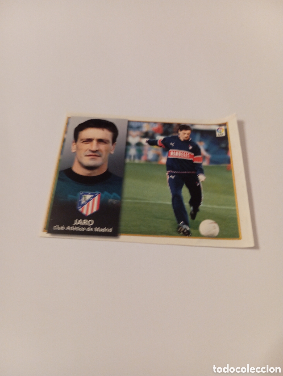 Cromos de F&uacute;tbol: JARO Atl&eacute;tico de Madrid Liga Este 1998 1999 recuperado 98 99