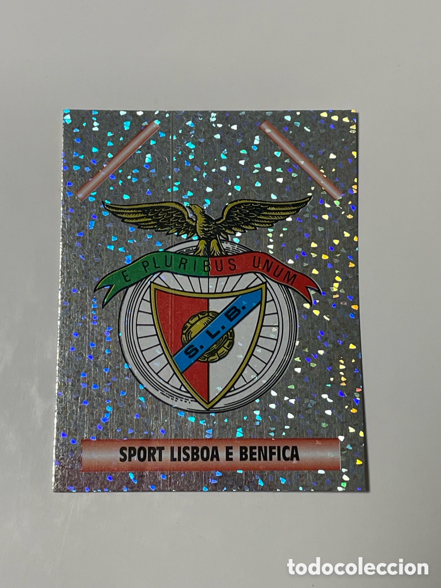 Cromos de F&uacute;tbol: Escudo Benfica Panini Equipos de Europa 1999 #F