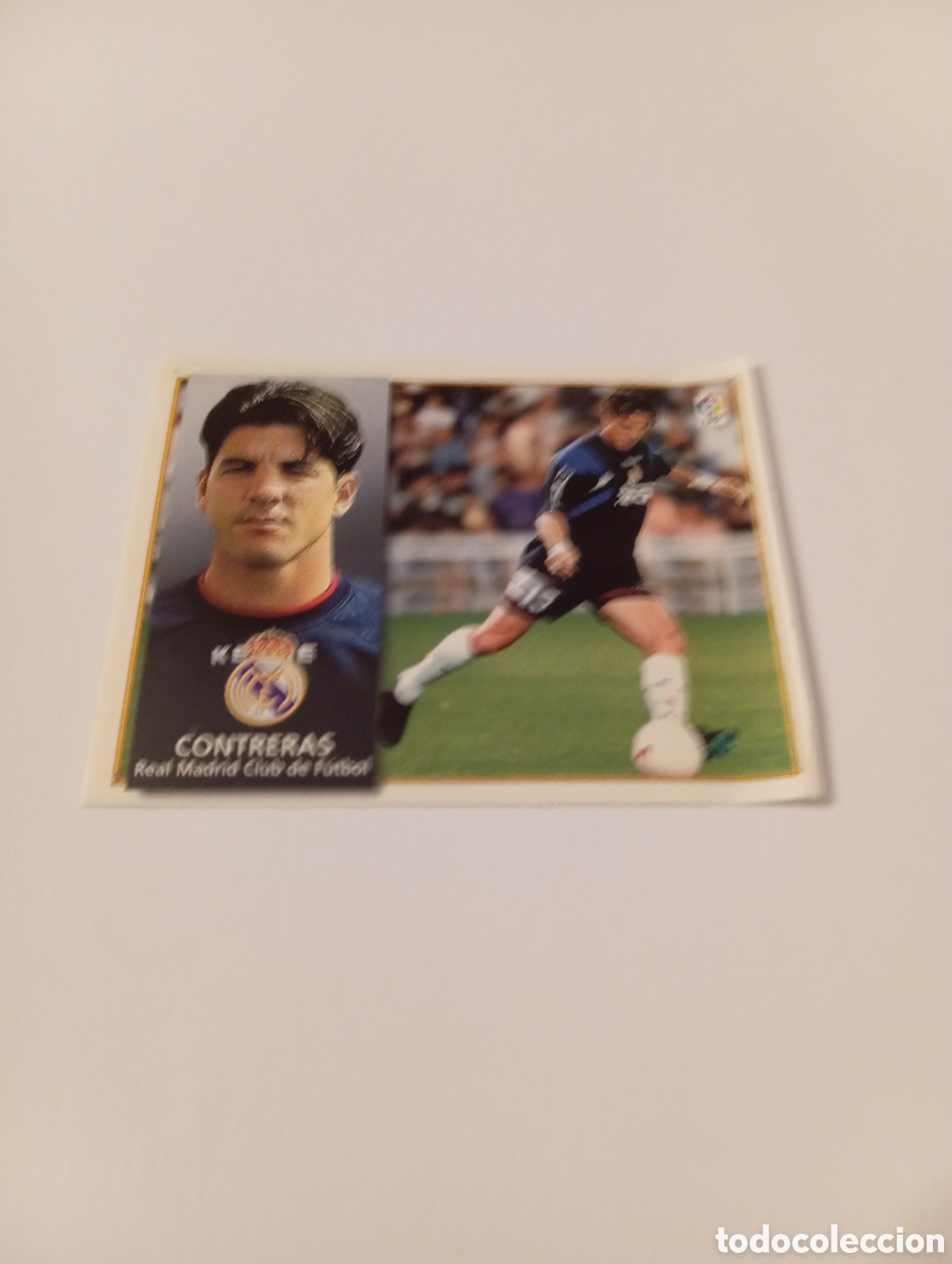 Cromos de F&uacute;tbol: CONTRERAS Real Madrid Liga Este 1998 1999 recuperado 98 99