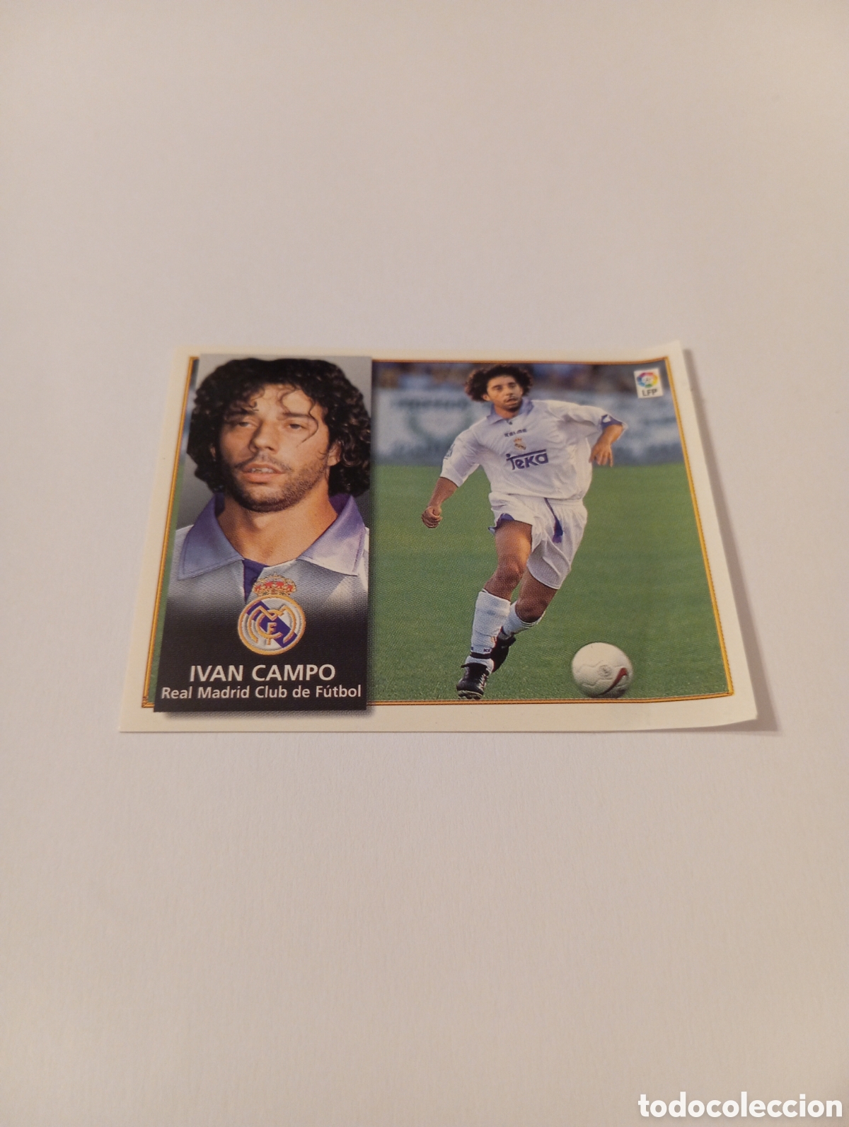 Cromos de F&uacute;tbol: IVAN CAMPO Real Madrid Liga Este 1998 1999 recuperado 98 99