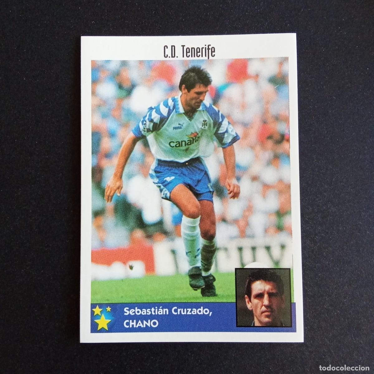 Fu&szlig;ball-Sticker: LOS MEJORES EQUIPOS DE EUROPA 1997 1998 97 98 PANINI 102 CHANO TENERIFE SIN PEGAR