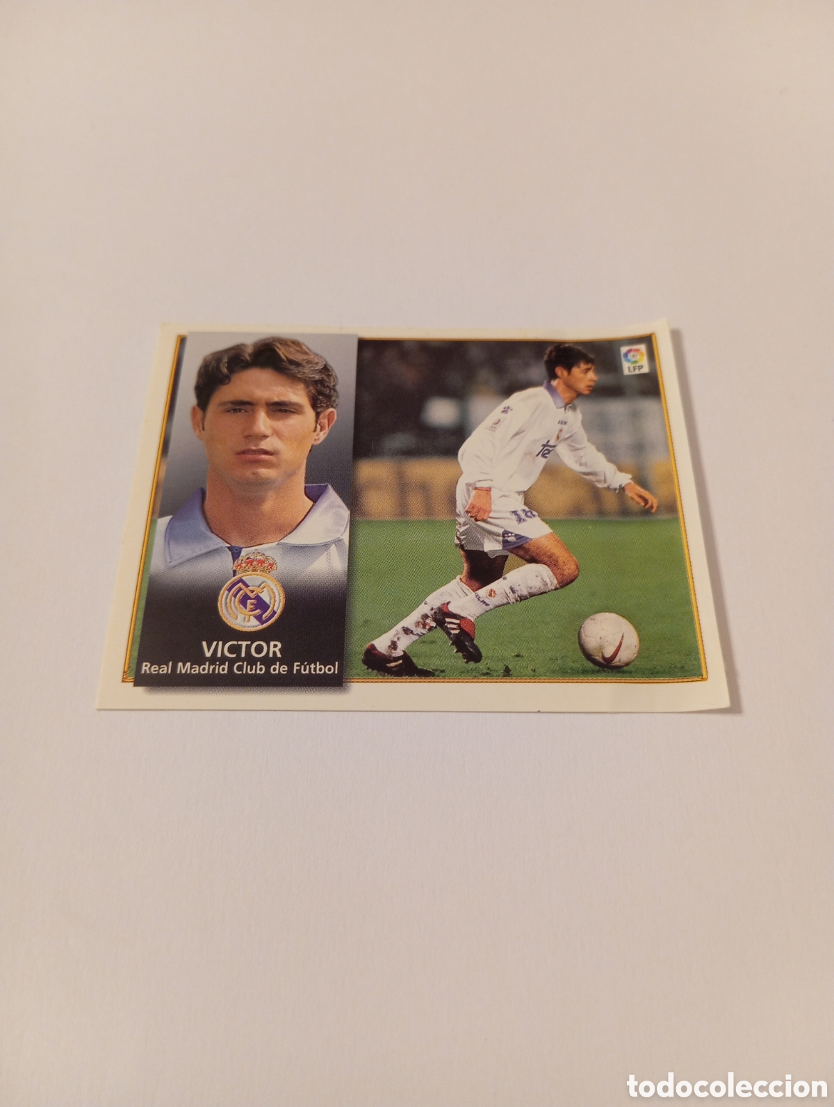 Cromos de F&uacute;tbol: V&Iacute;CTOR BAJA Real Madrid Liga Este 1998 1999 recuperado 98 99