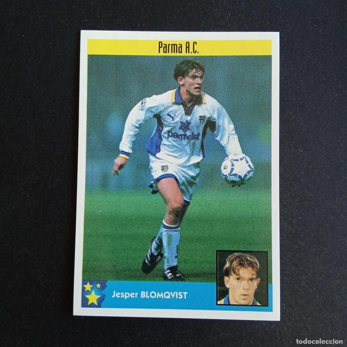 Cromos de F&uacute;tbol: LOS MEJORES EQUIPOS DE EUROPA 1997 1998 97 98 PANINI 213 BLOMQVIST PARMA SIN PEGAR